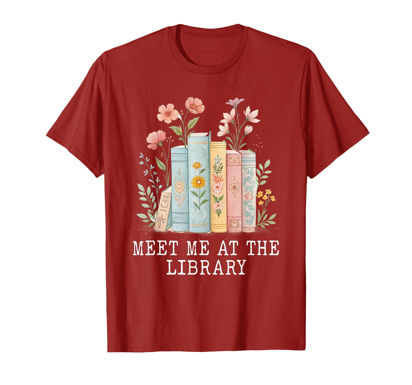Meet Me At The Library For Teachers And School Librarians T-Shirt