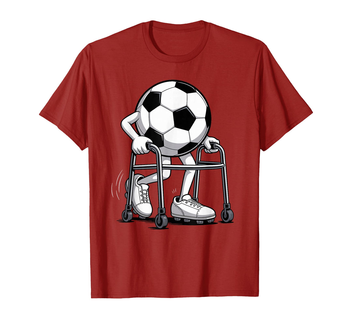 Retired Soccer Player Football Ball Goal Retirement T-Shirt
