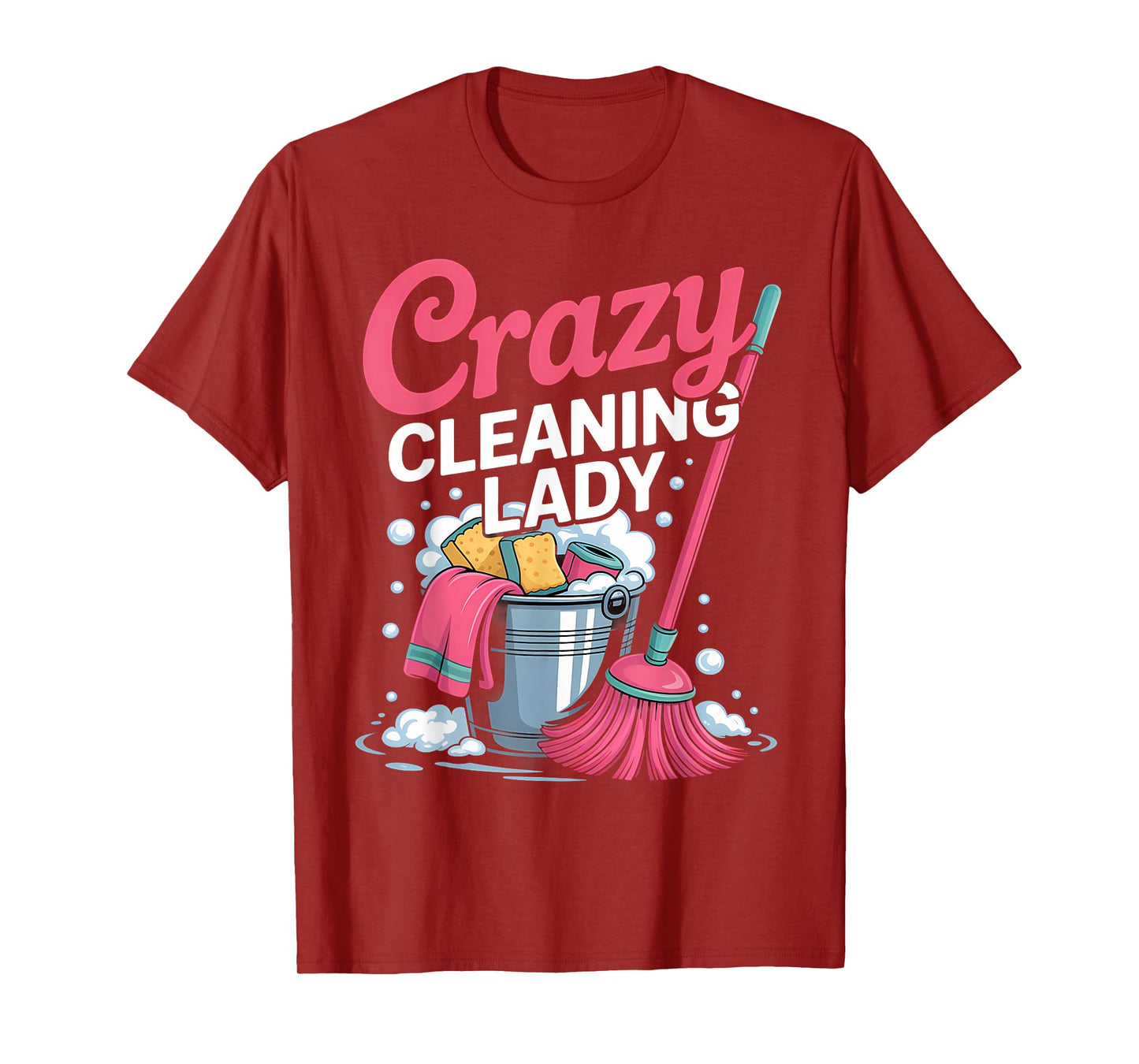 Cleaning Lady Housekeeping Cleaning Lover Housekeeper T-Shirt