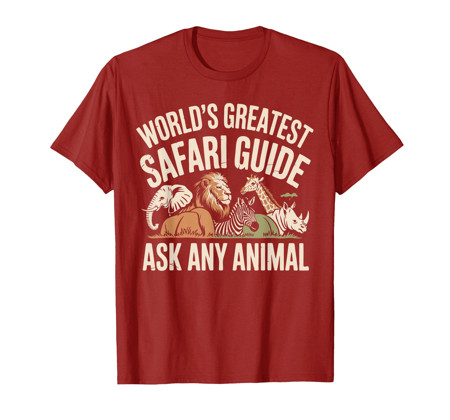Safari Funny Safari Tour Guide T-Shirt
