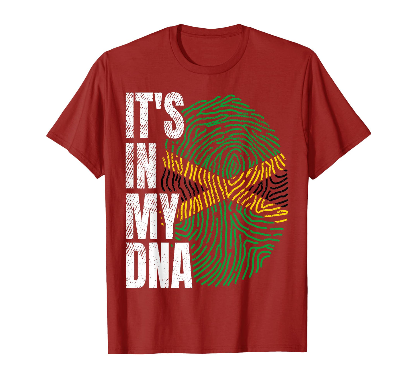 It's in My DNA Jamaican Flag Jamaica Boy Girl Gift T-Shirt