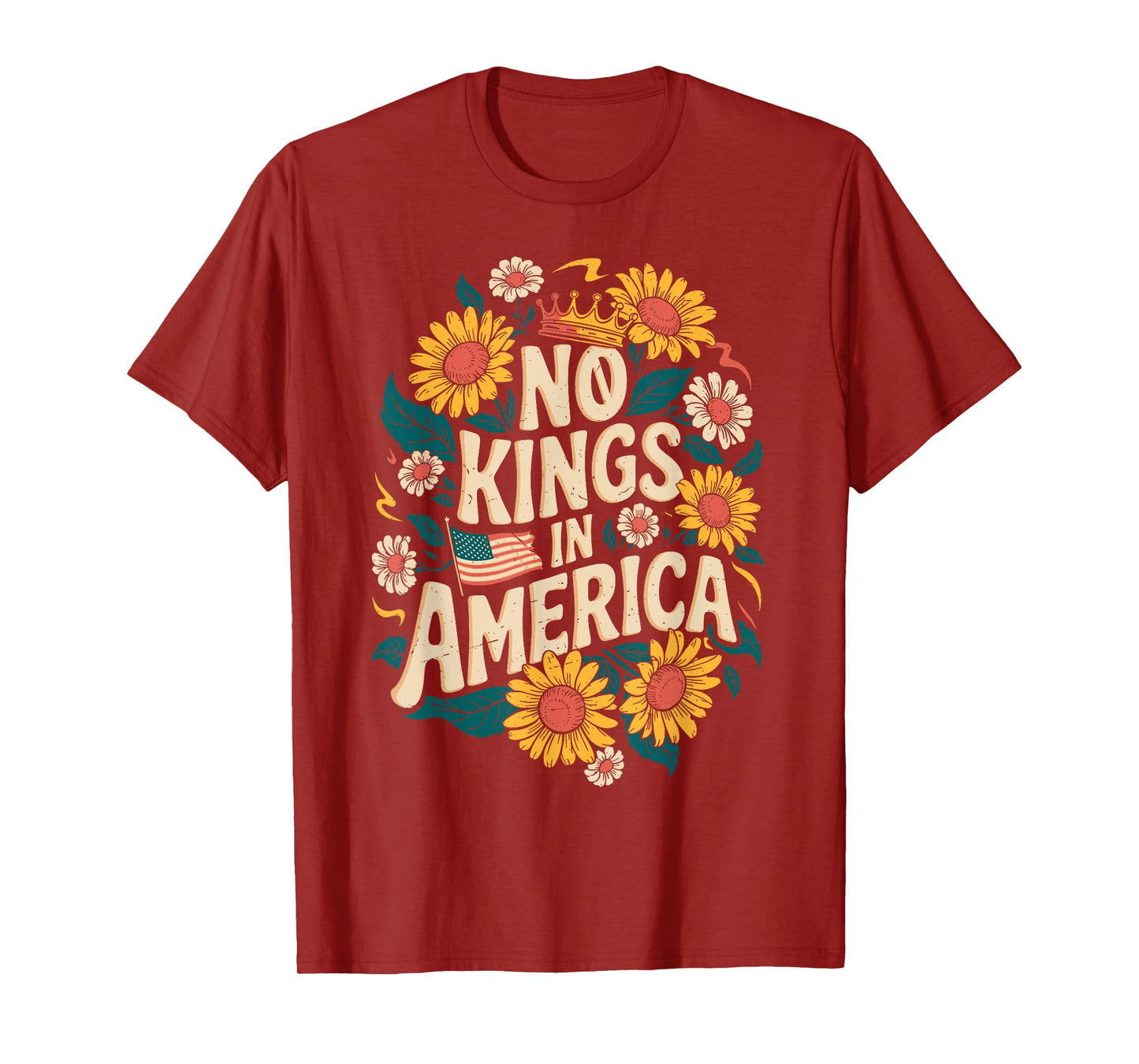 No Kings In America We The People Political Shirt Men Women T-Shirt