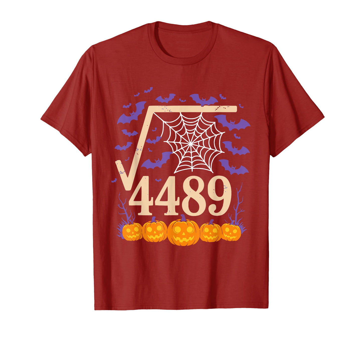 Funny 67 Meme Math Teacher 6 7 Square Root 4489 T-Shirt