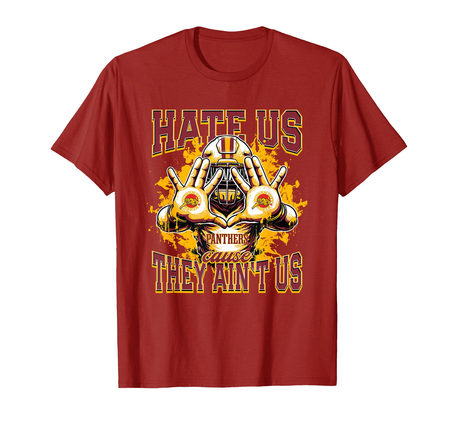 Putnam City North Panthers Logo Hate Us Cause They Ain't HS T-Shirt