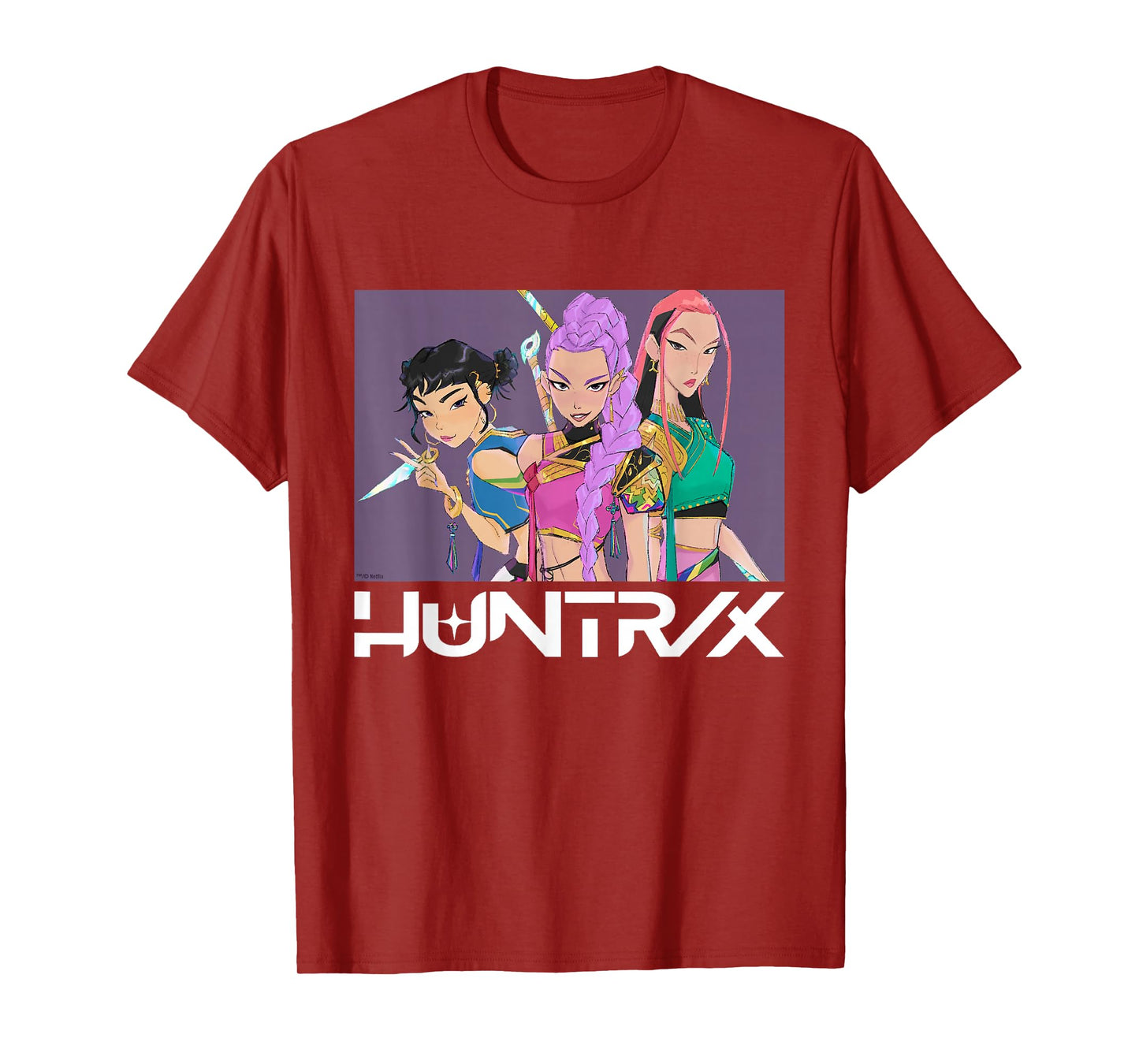 Kpop Demon Hunters HUNTR/X Officially Licensed T-Shirt