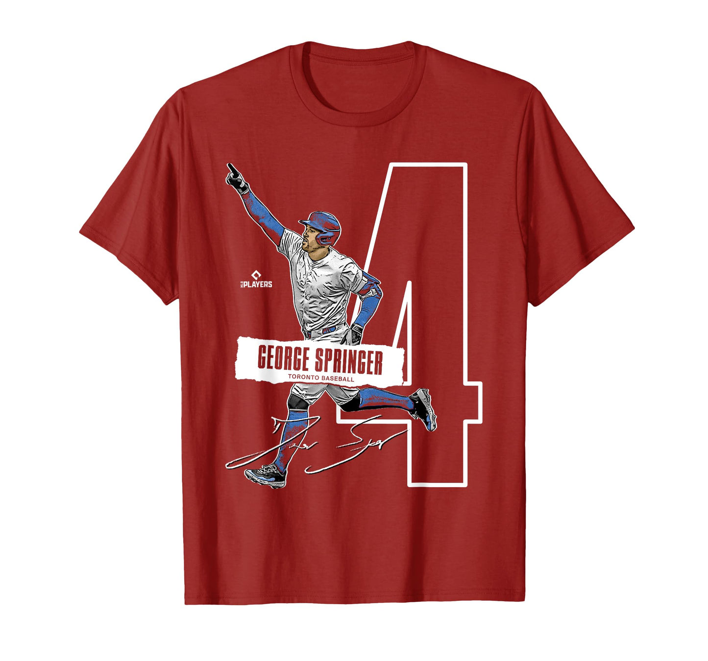 George Springer | Toronto Baseball Players | MLBGEO301N T-Shirt