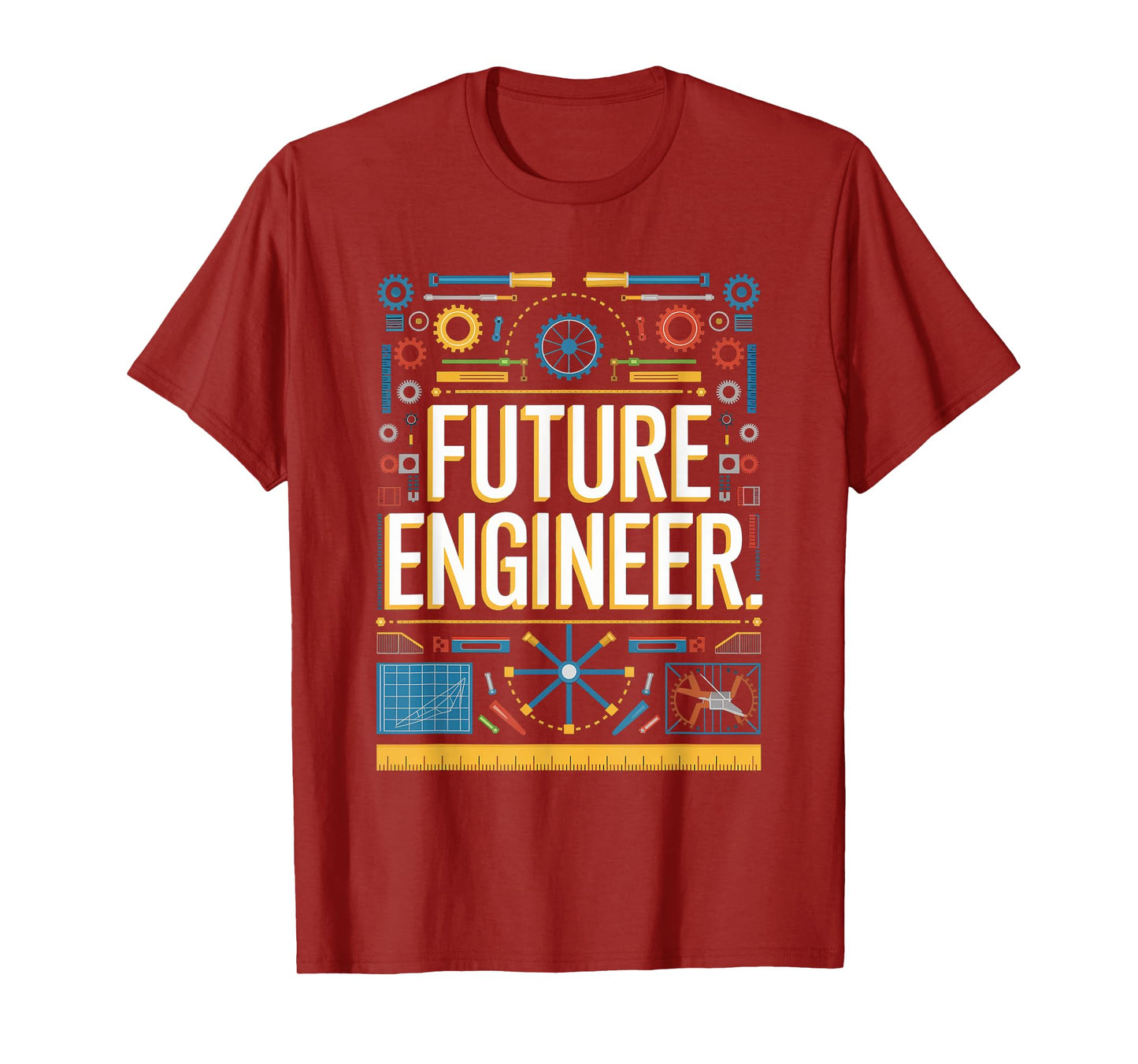 Future Engineer Graduation School Kids Toddler Women Men T-Shirt
