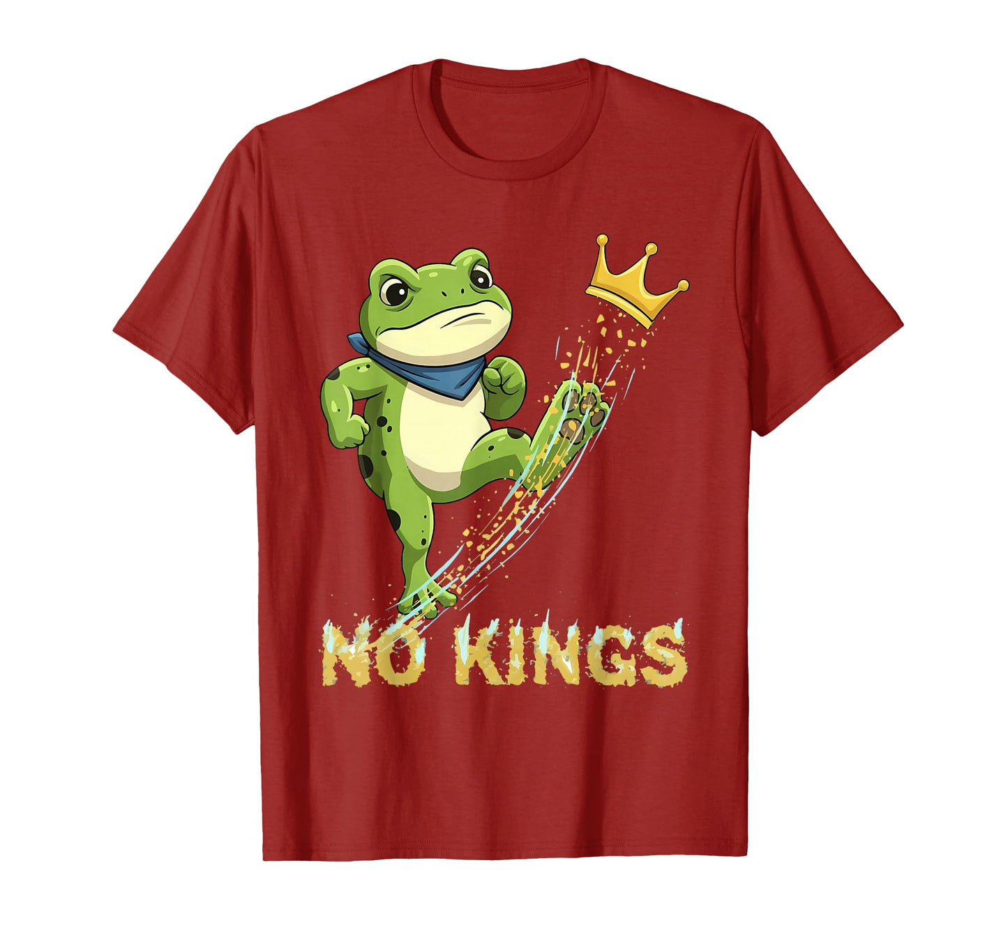 Frog Protest No Kings in America No Kings Since 1776 Frog T-Shirt