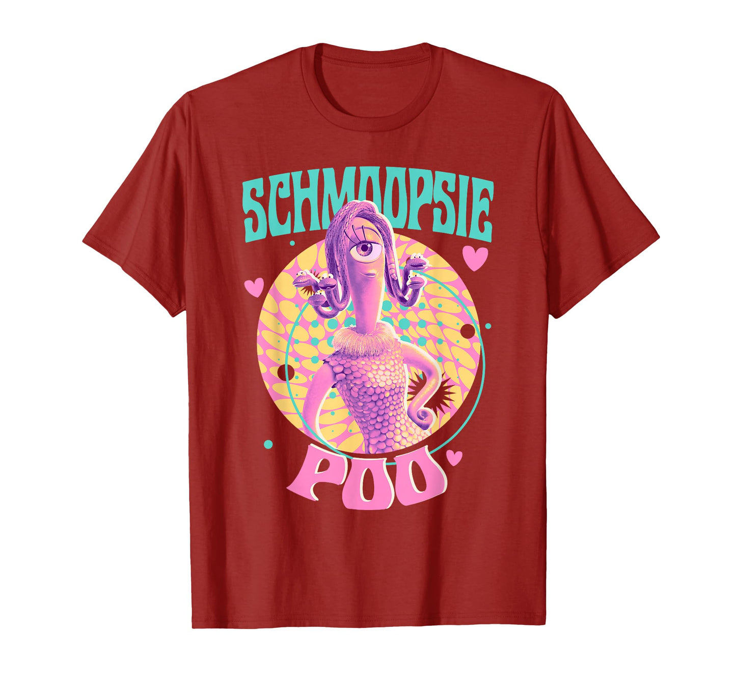 Disney Pixar Monsters Inc. Valentine's Schmoopsie Poo Celia T-Shirt