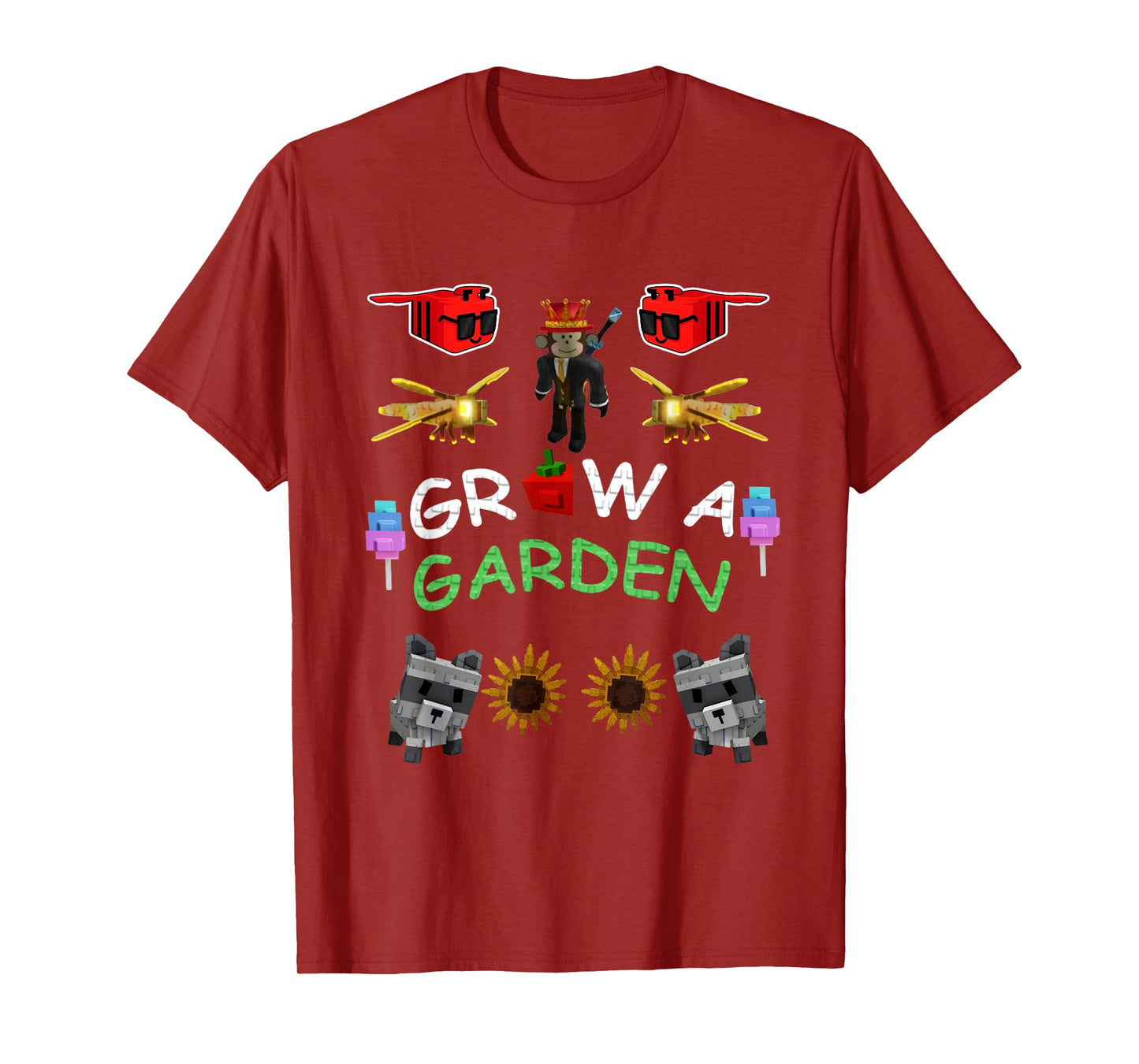 Grow a Garden Gamer Fan Merch T-Shirt