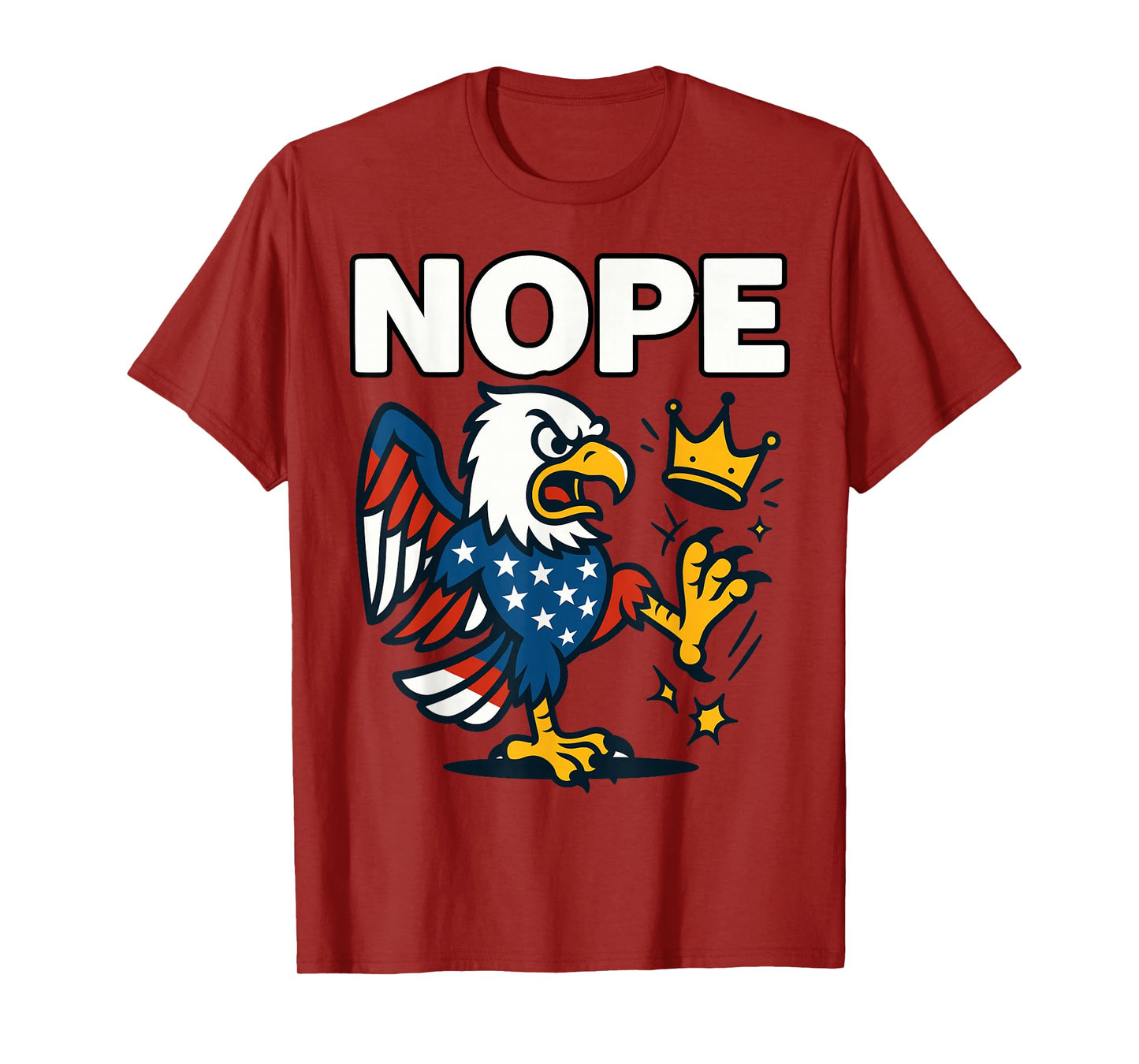 No Kings Nope Protest Equality Expression T-Shirt