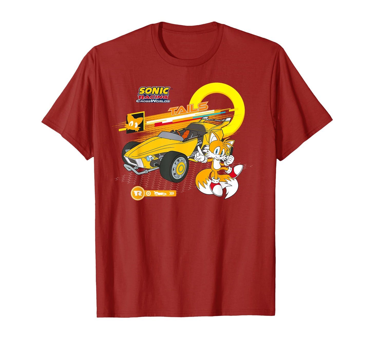 Sonic Racing CrossWorlds - Ready to Roll Tails T-Shirt