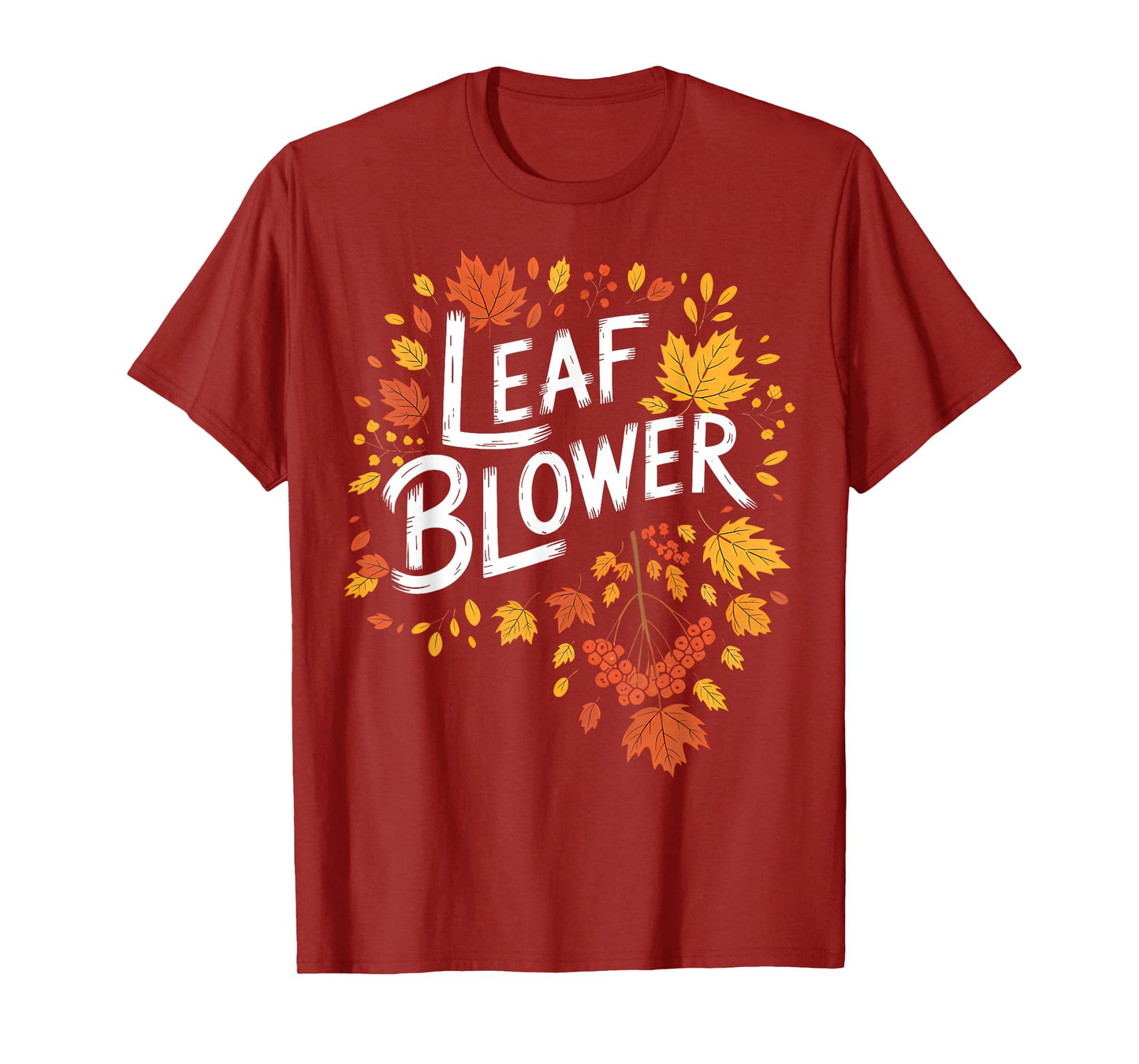 Very Spooktacular Fall Leaf Blower Sucking for Everyone T-Shirt