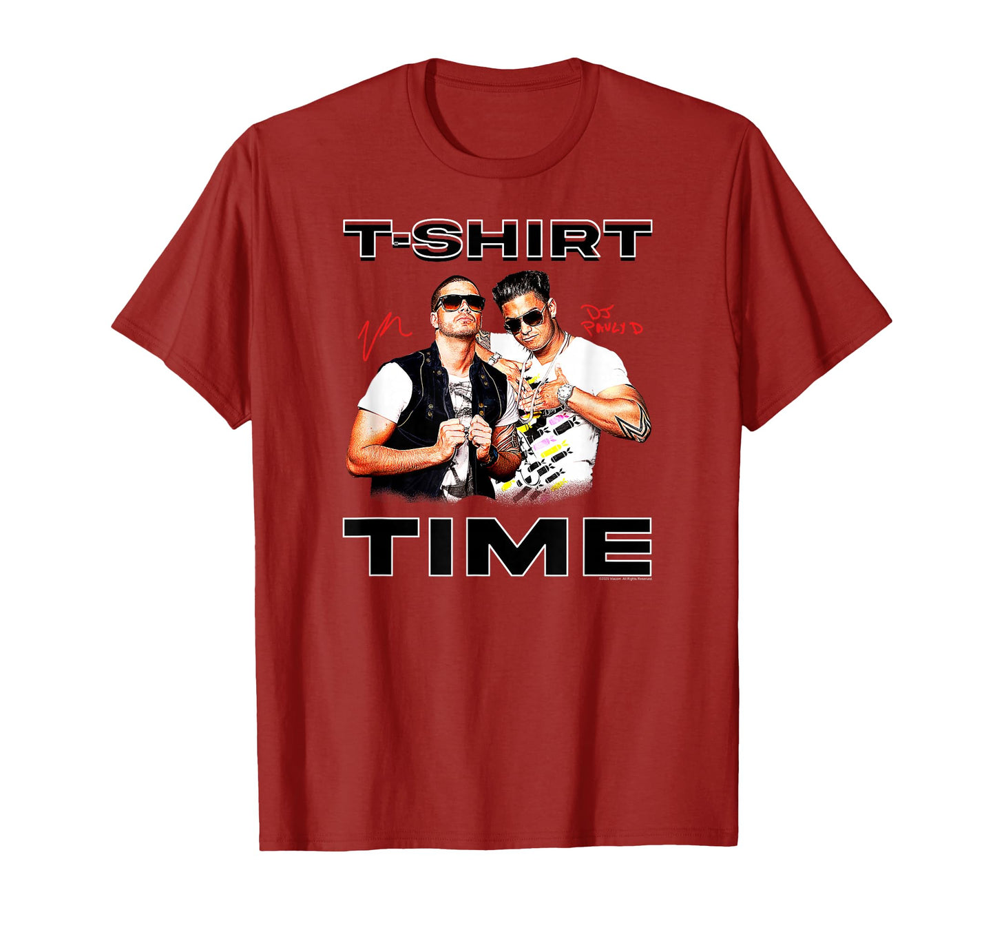 Jersey Shore T-Shirt Time Vinnie and DJ Pauly Reality TV T-Shirt