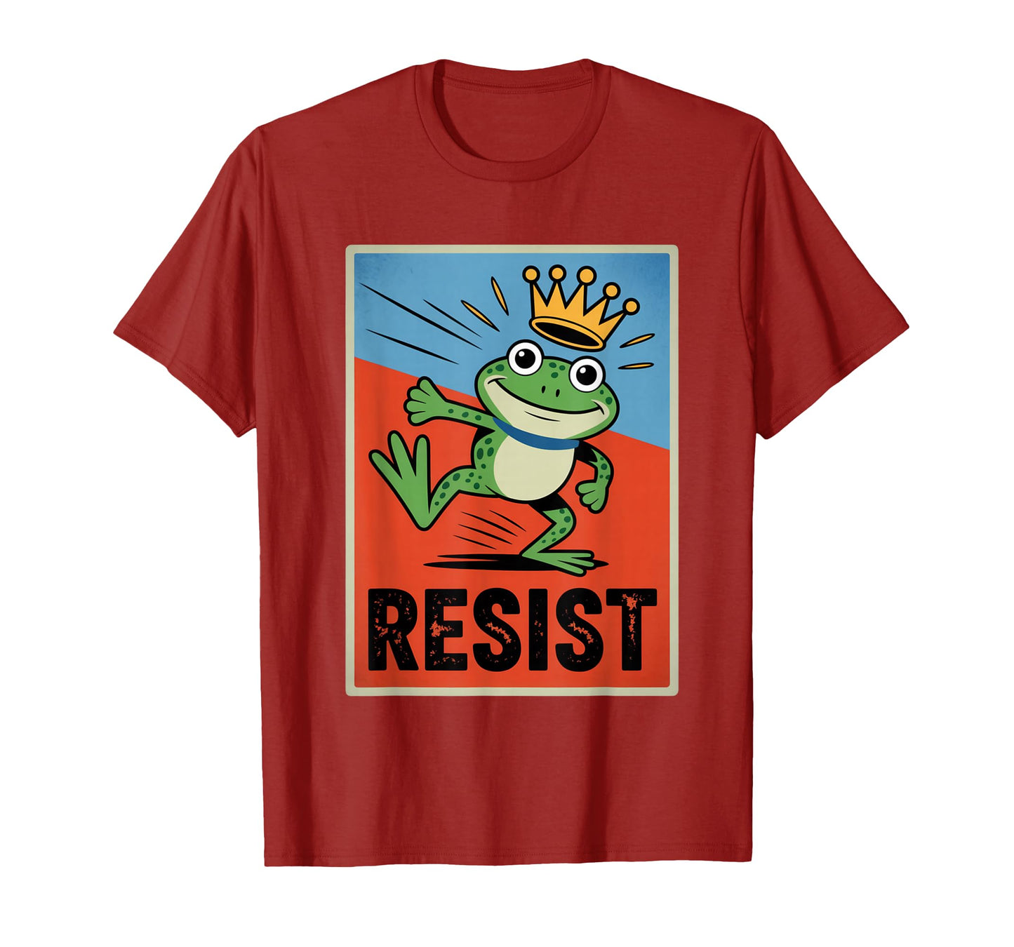 No Kings Funny Portland Frog Protest Resist T-Shirt