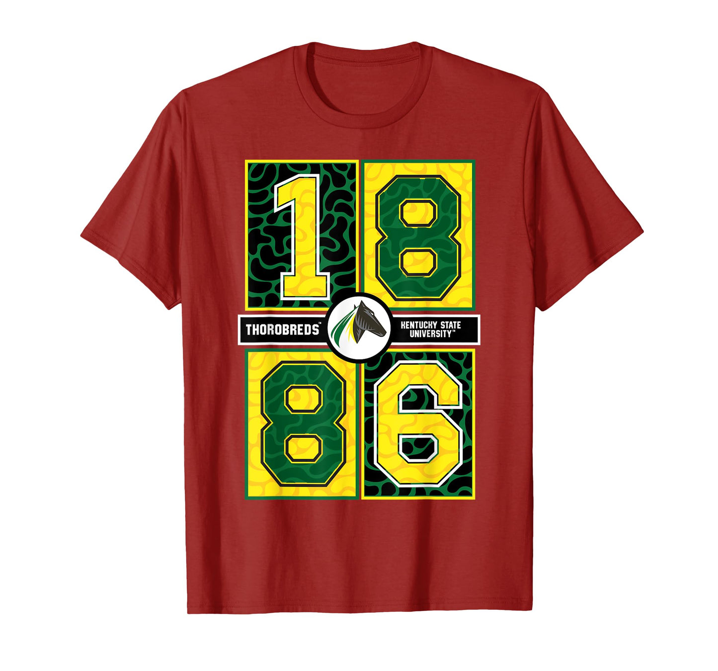 Kentucky State University - KSU Thorobreds Concrete Date T-Shirt