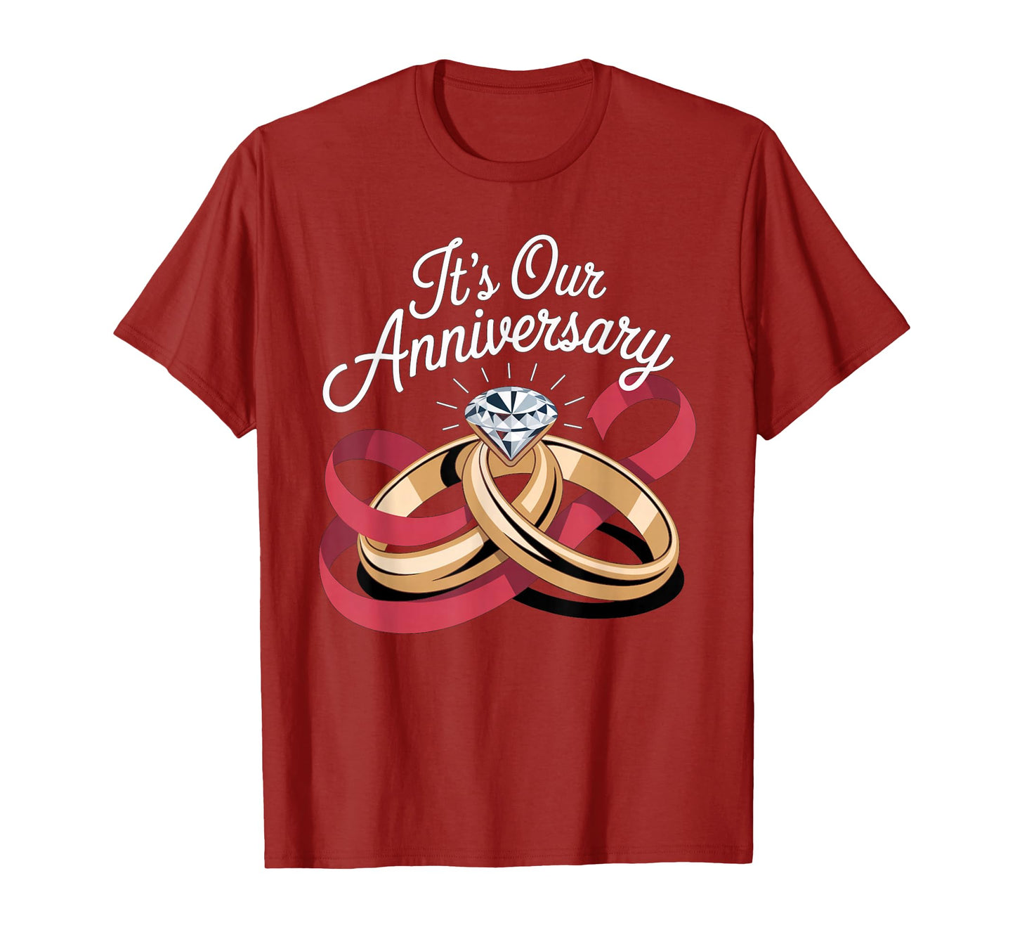It’s Our Anniversary Matching Married Couple T-Shirt