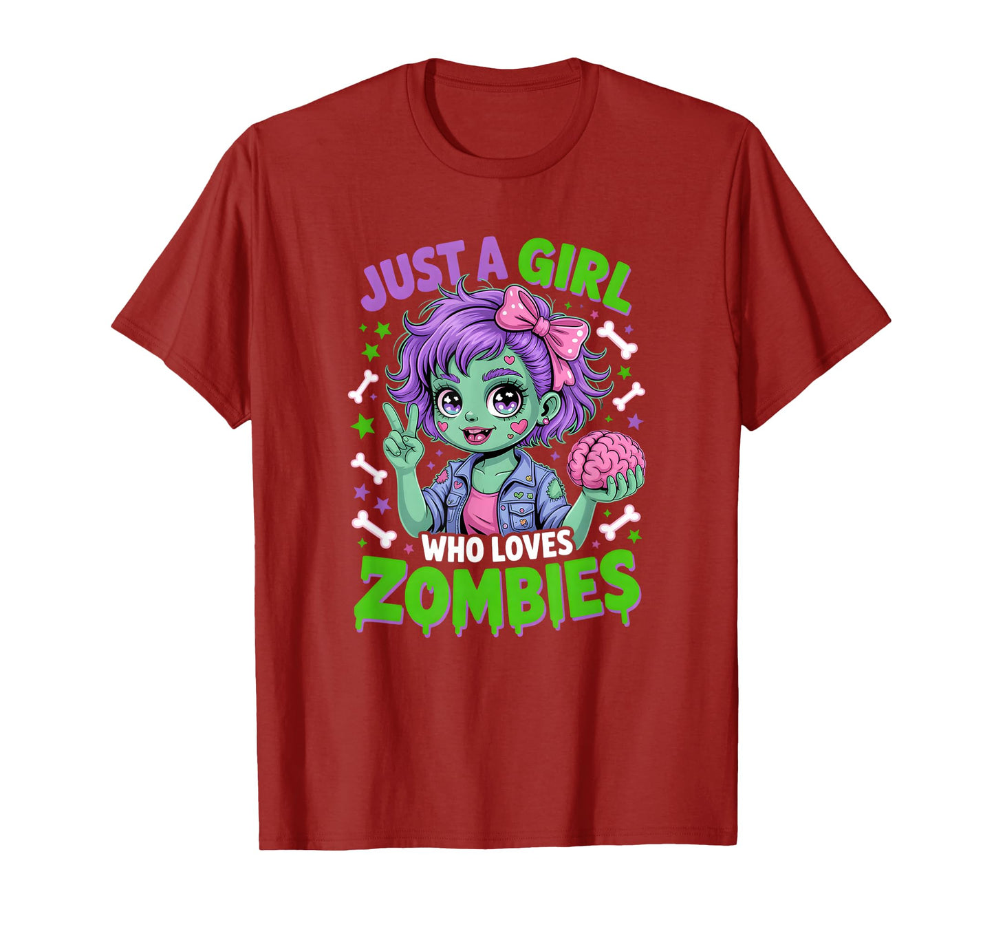 Girls Zombie T-Shirt