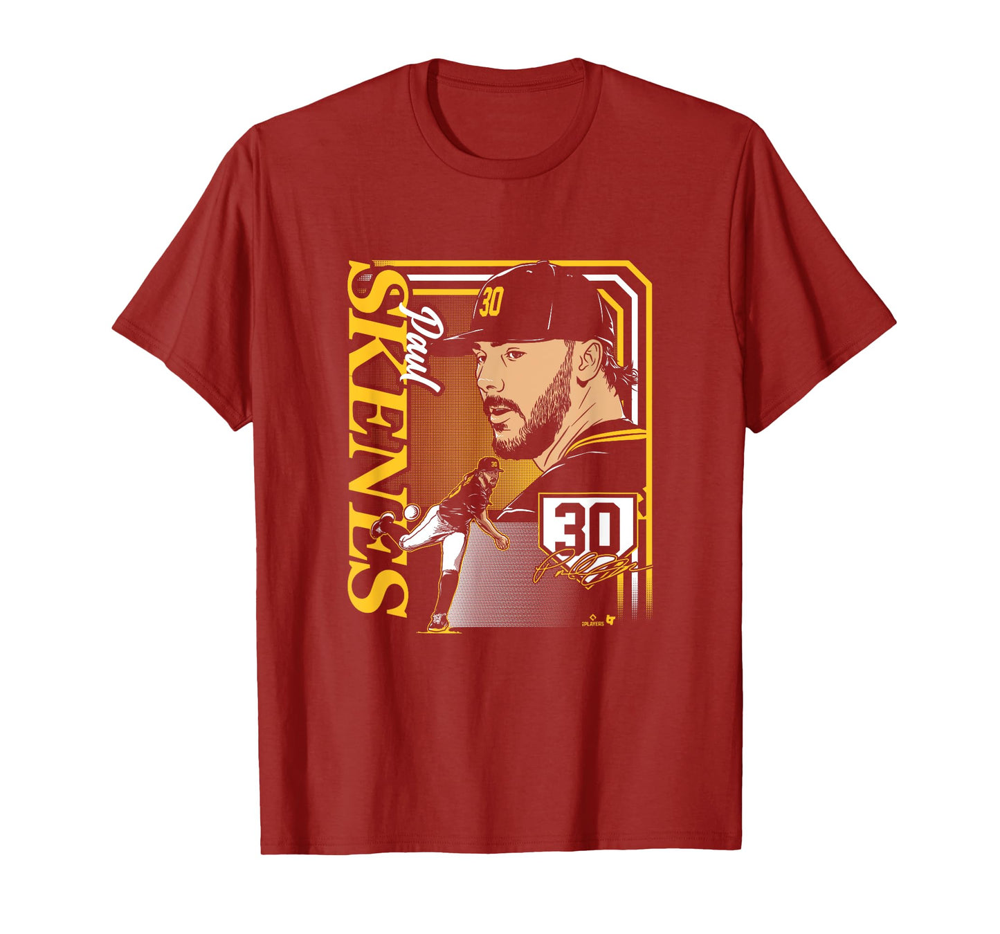 Paul Skenes Collage Frame - Pittsburgh Baseball T-Shirt