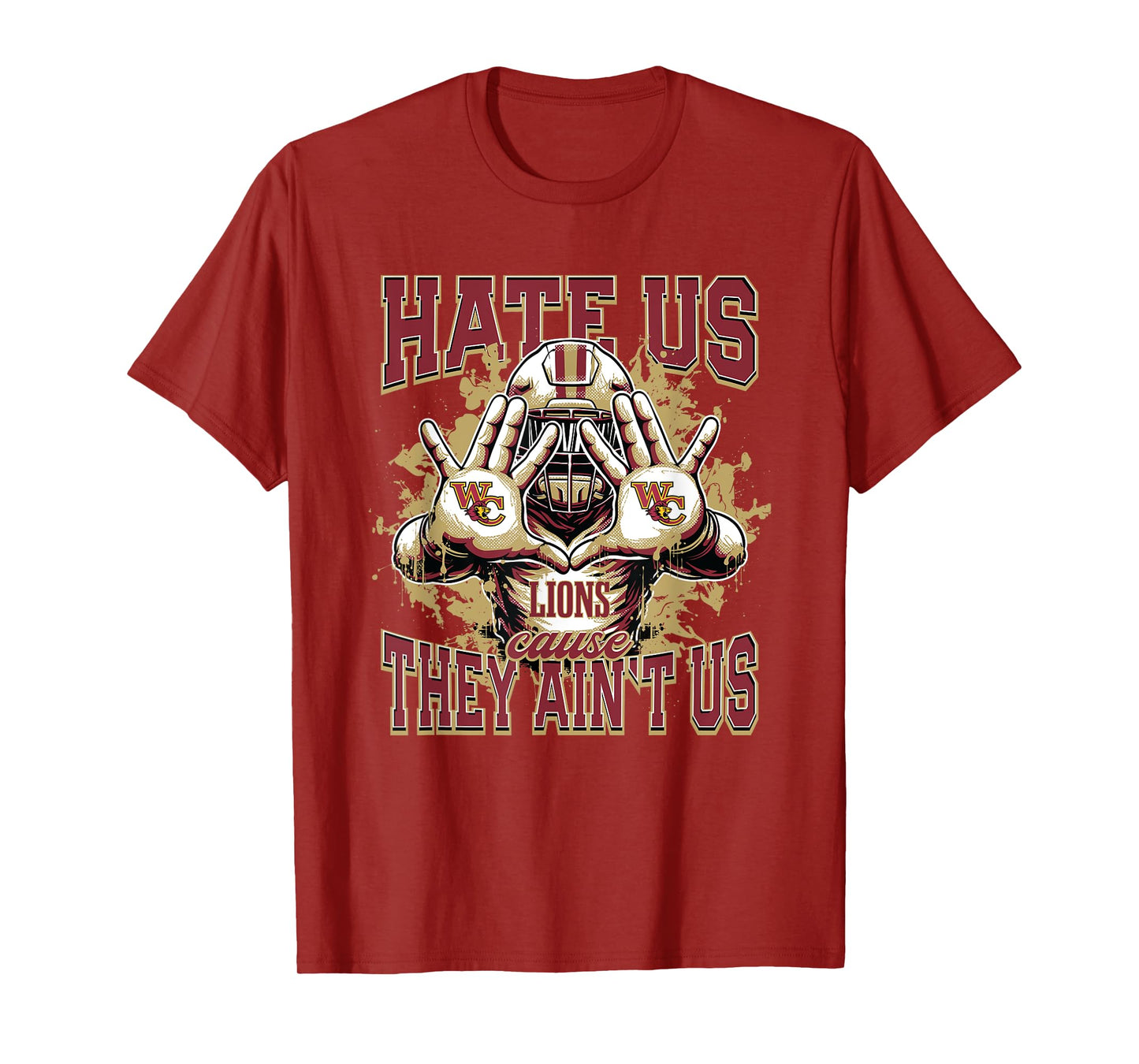 West Charlotte Lions Logo Hate Us Cause They Ain't HS T-Shirt