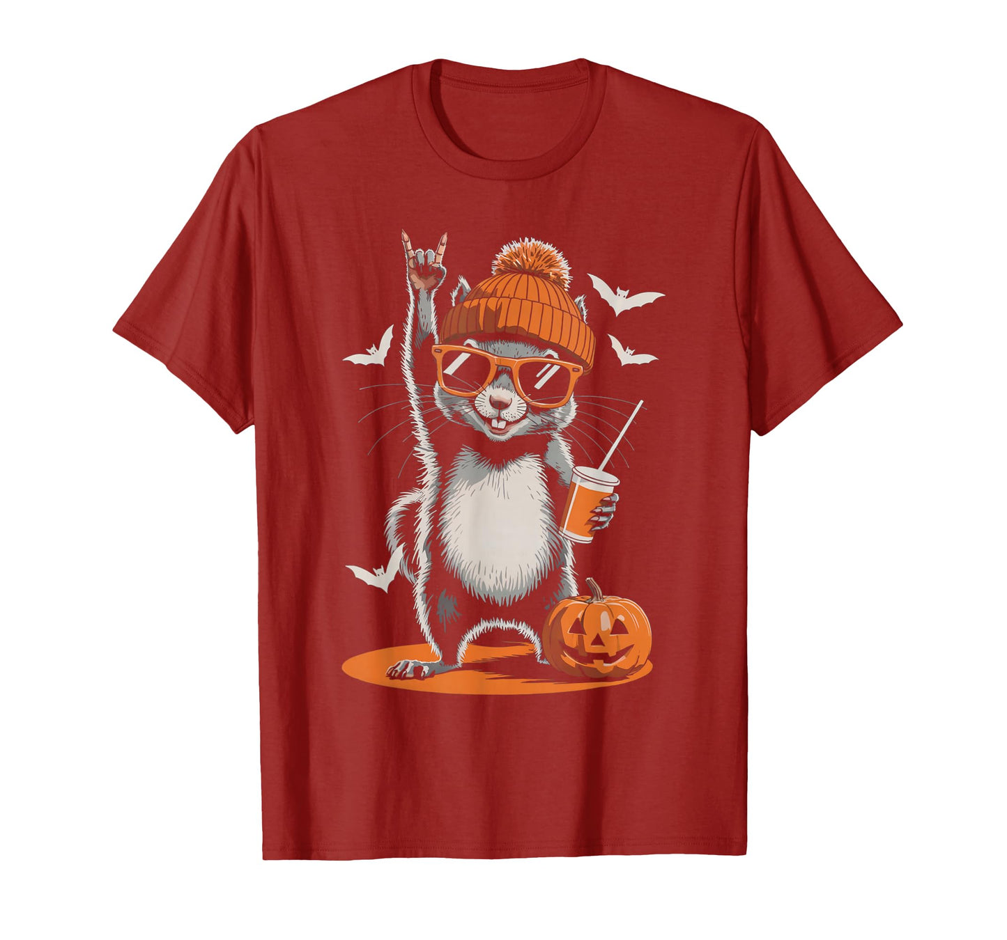Cool Squirrel Halloween Costume Men Women Kids Cute Squirrel T-Shirt