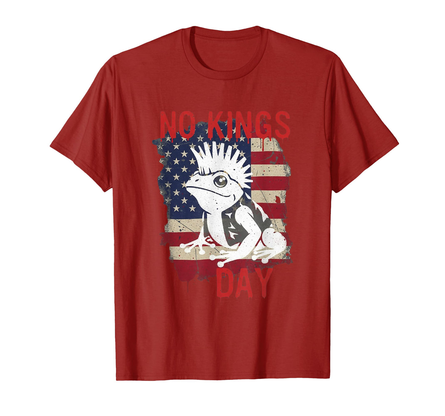 No Kings Day Portland Shirt Frog Protest T-Shirt