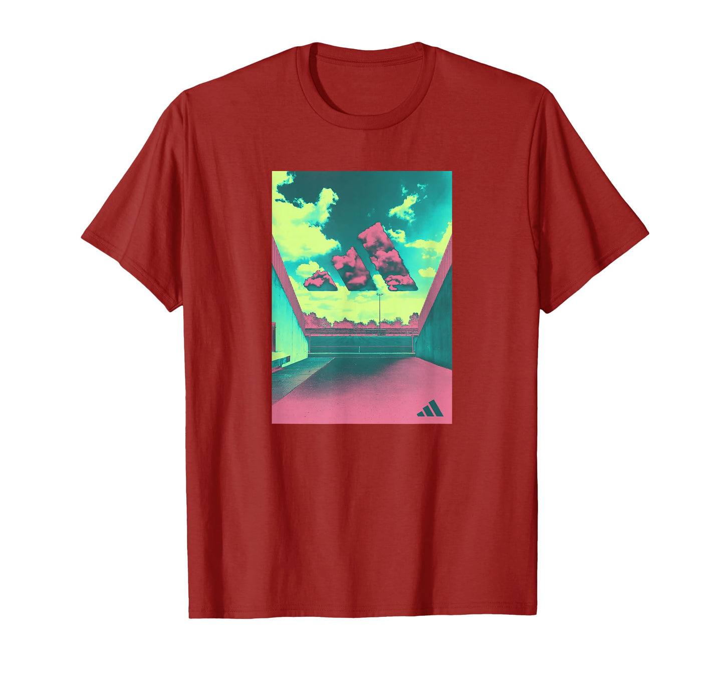 adidas Badge of Sport Summer Heat Sky Graphic T-Shirt