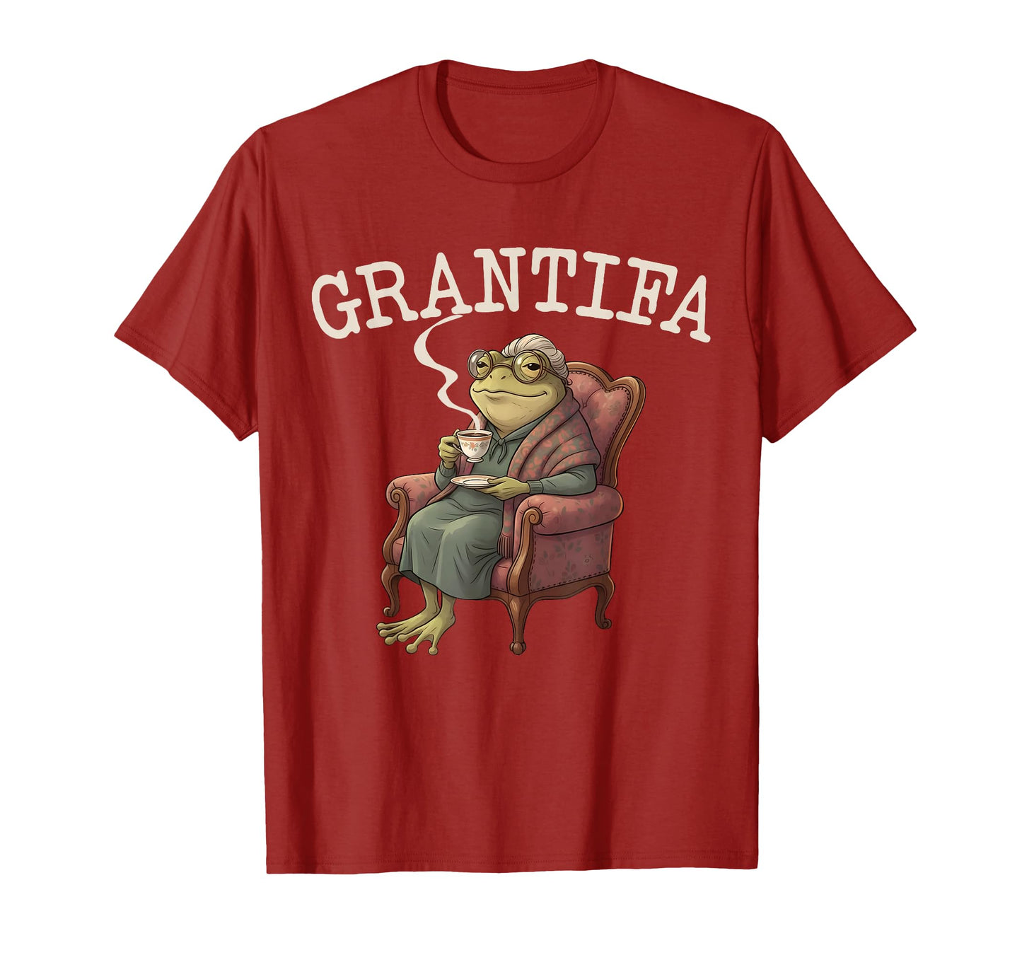 Grand TIFA Frog Funny Graphic Men Women T-Shirt