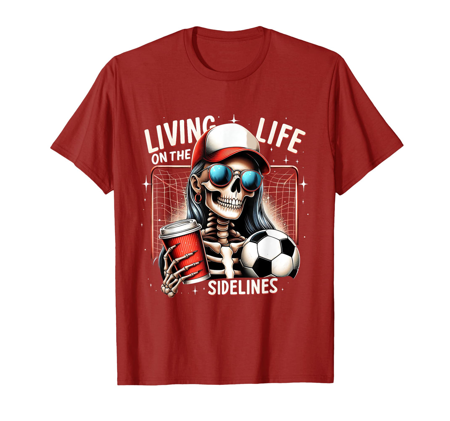 Soccer Mama Mom Life On The Sidelines Mother's Day Mommy T-Shirt
