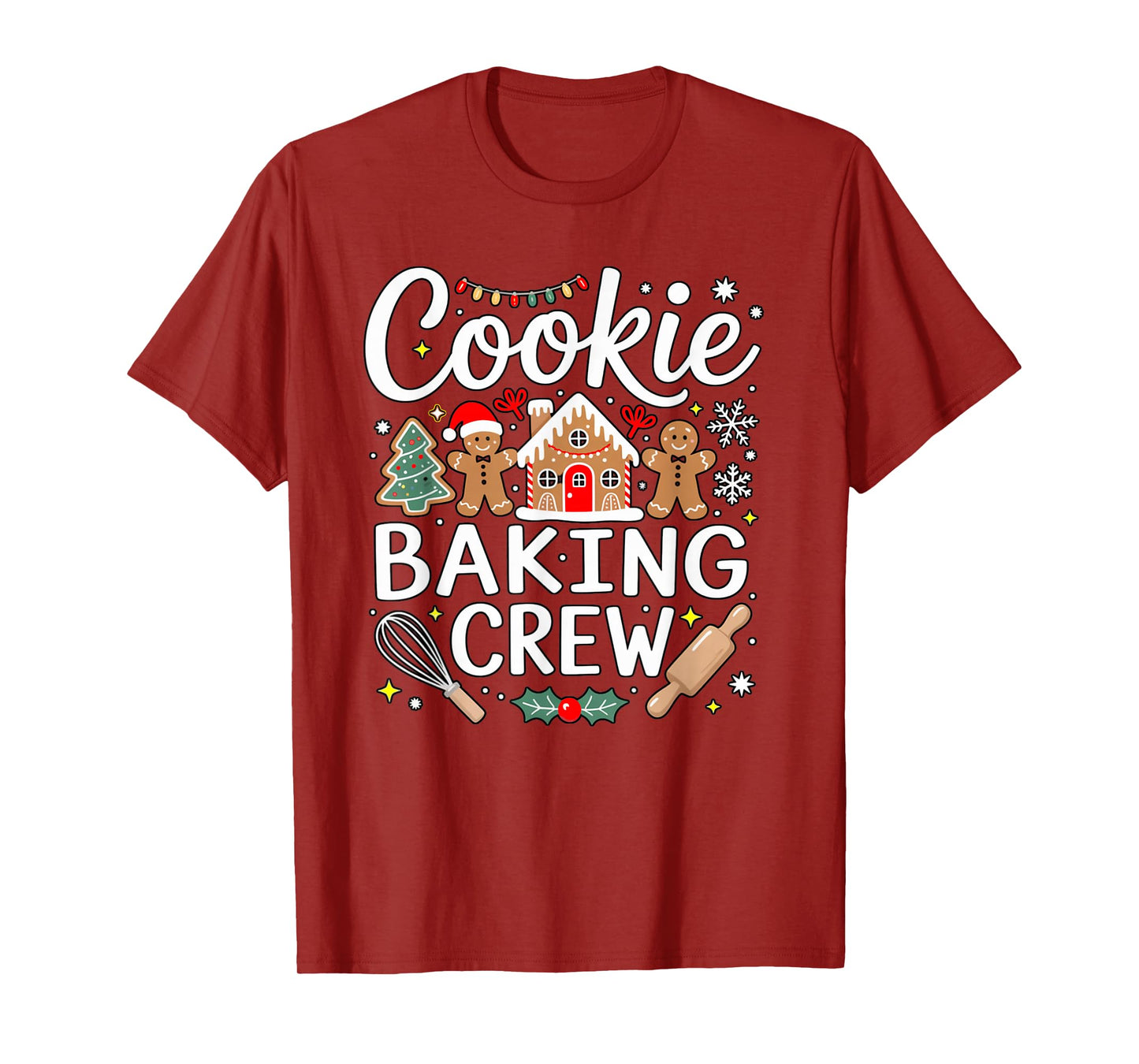 Holiday Family Cookie Baking Crew Party in MOM'S Kitchen T-Shirt