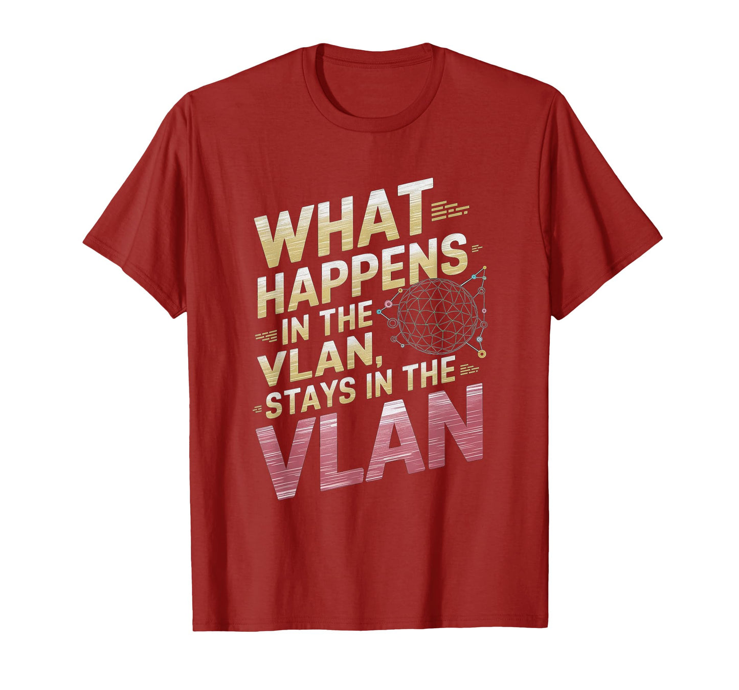 VLAN Funny Network Administrator Network Engineer Computer T-Shirt