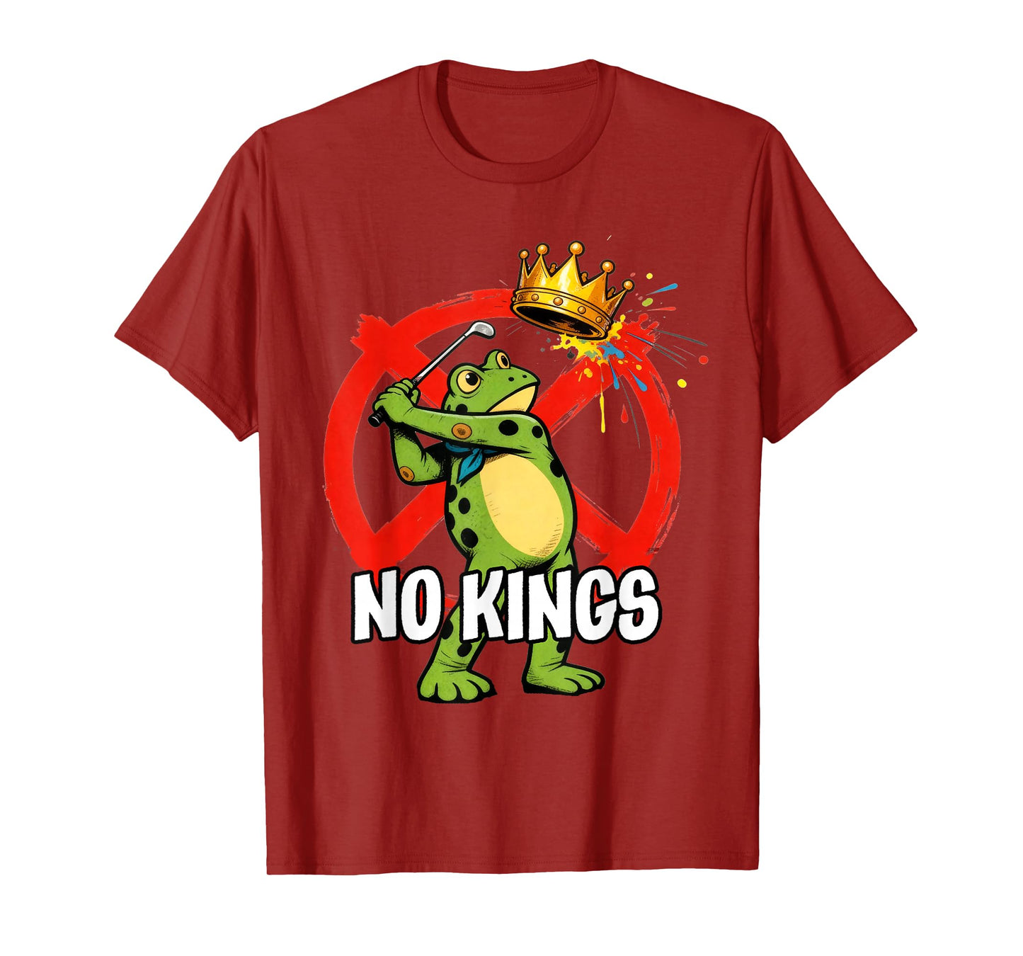 Portland Frog Resist Activist Protest No King in America T-Shirt