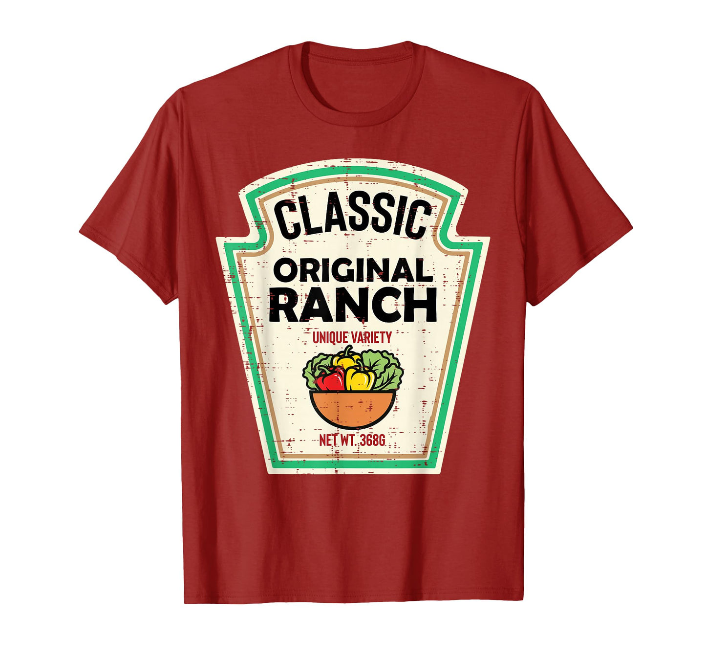 Halloween Original Ranch Food Matching Costume Men Women Kid T-Shirt