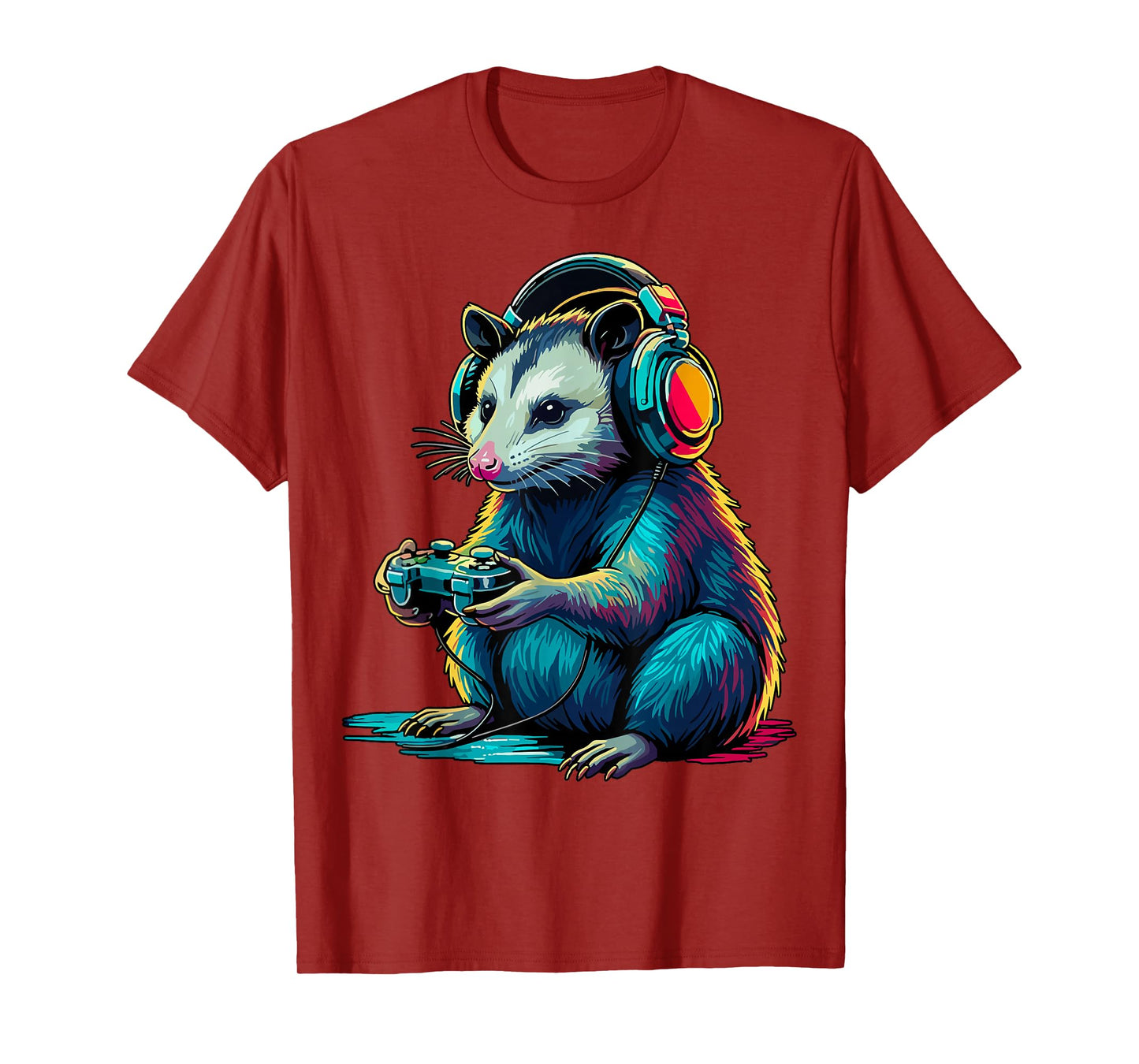 Gamer Opossum T-Shirt
