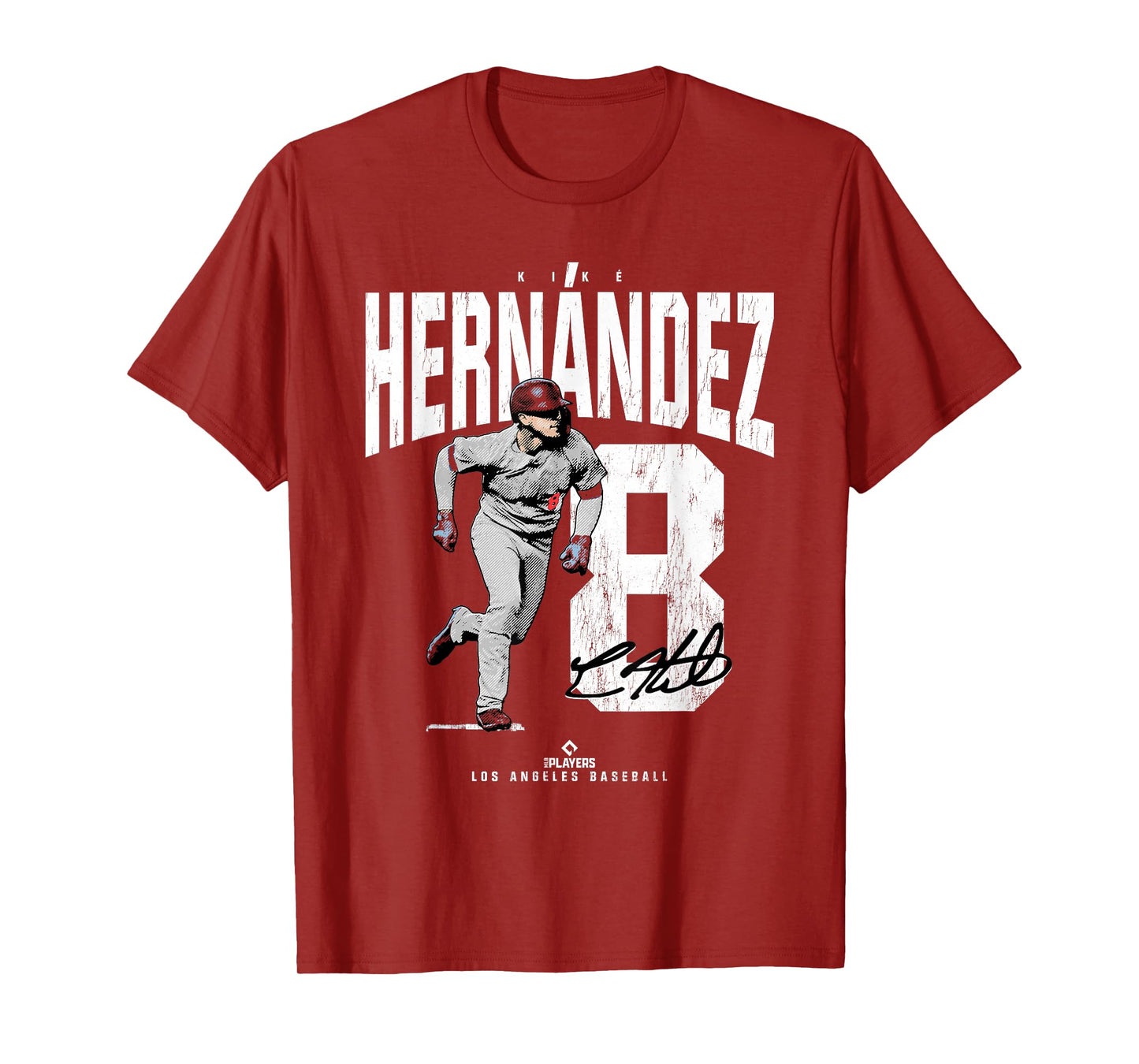Kike Hernandez | Los Angeles D Baseball Players | MLBKHE3921 T-Shirt