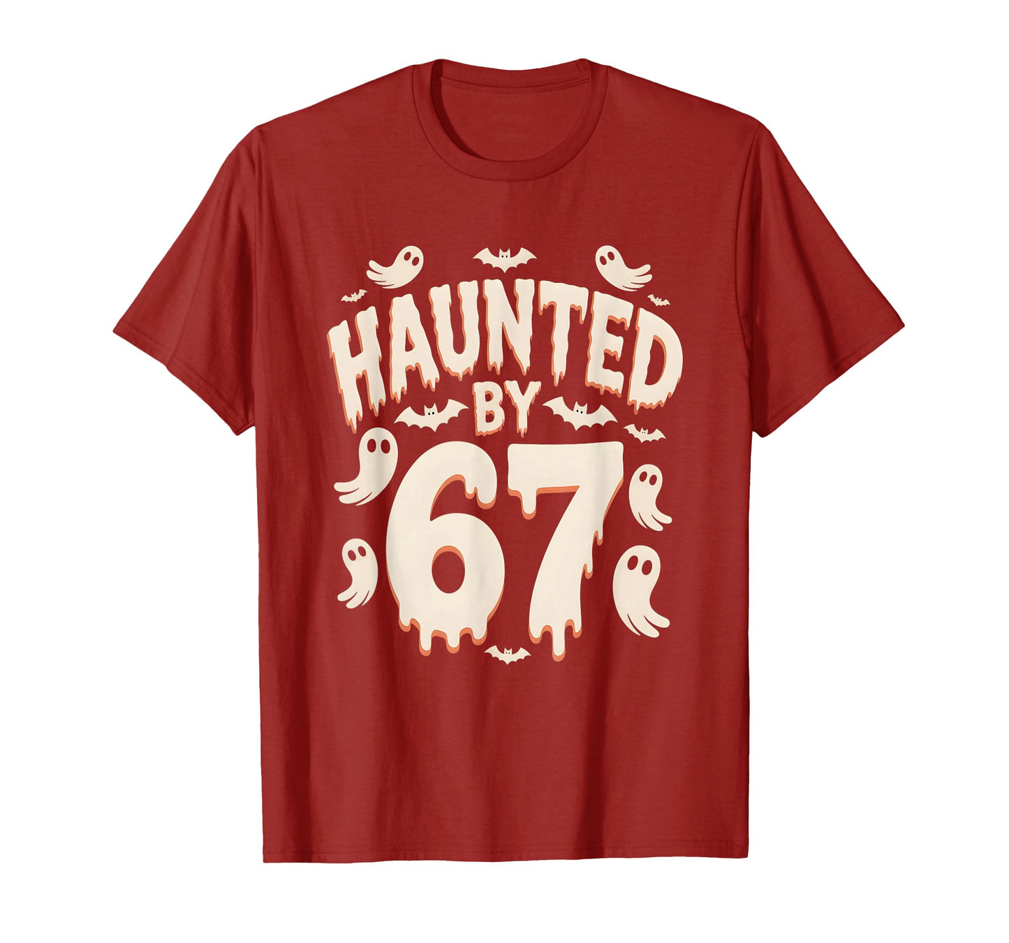 Haunted by 67 Halloween Six Seven T-Shirt