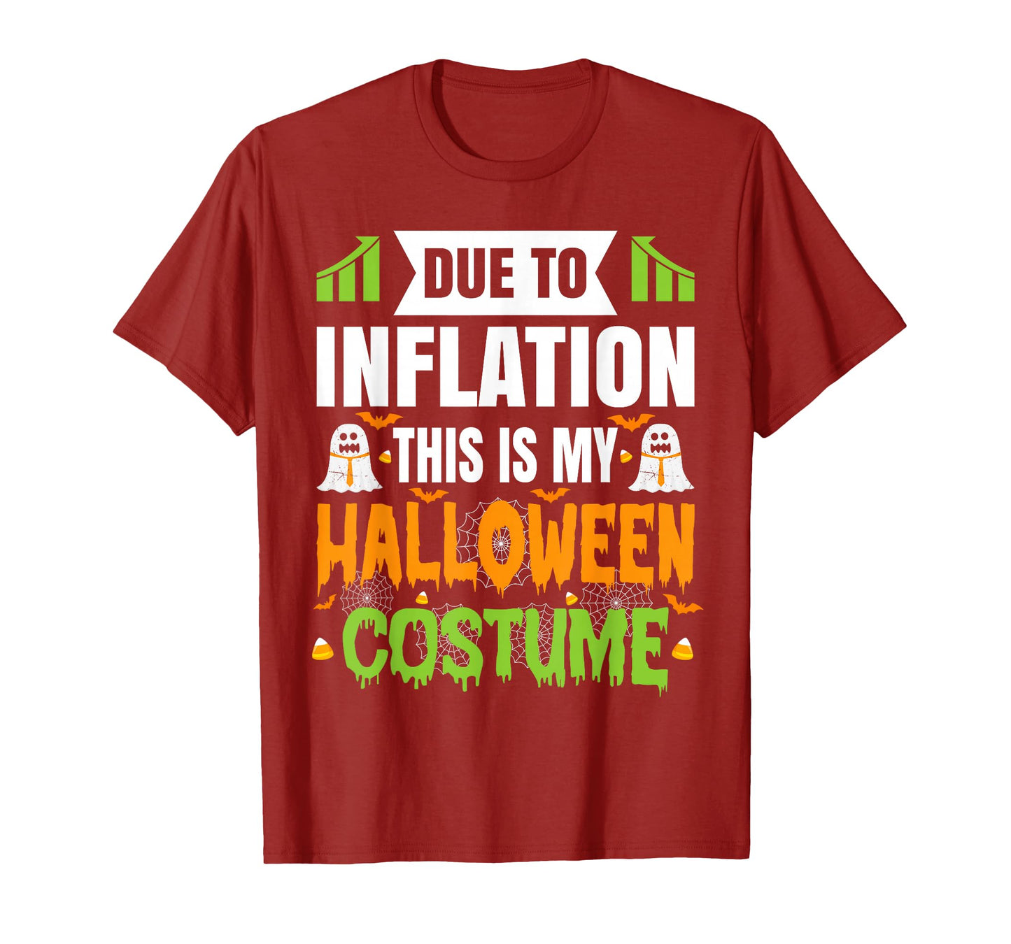 Funny Due to Inflation This is My Halloween Costume 2025 T-Shirt