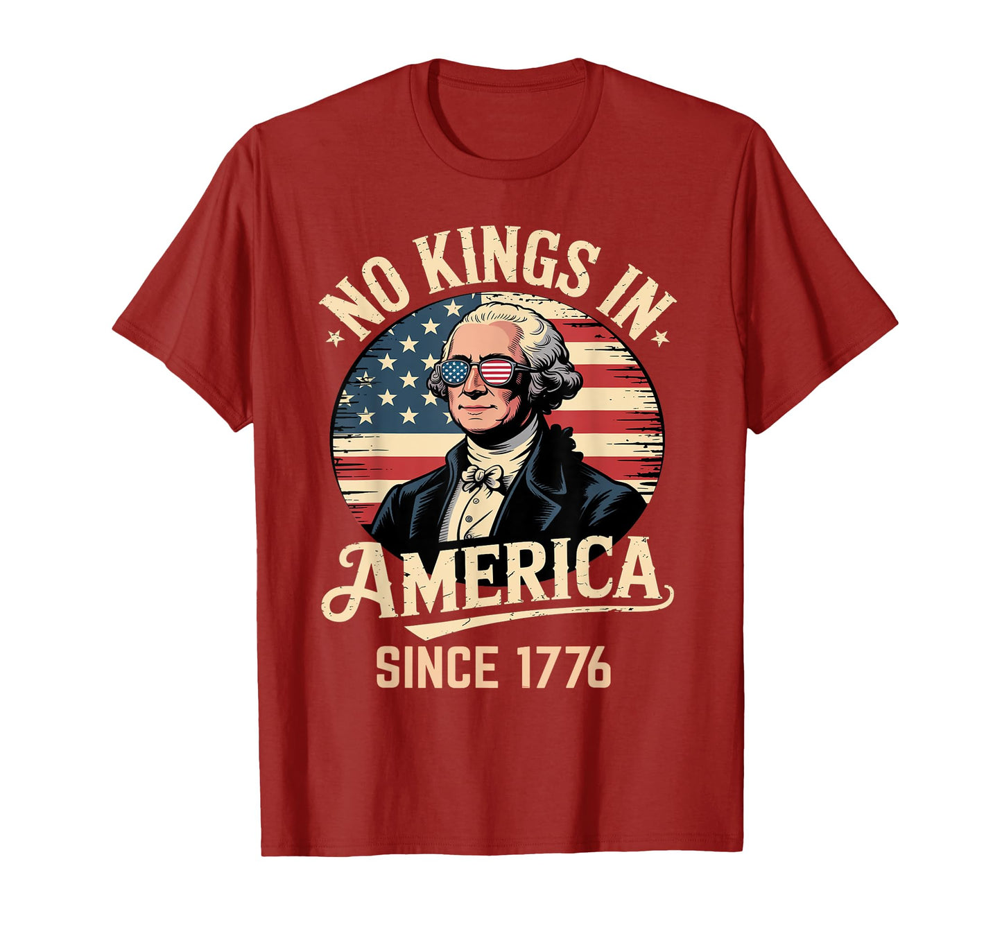 4th of July No Kings in America T-Shirt