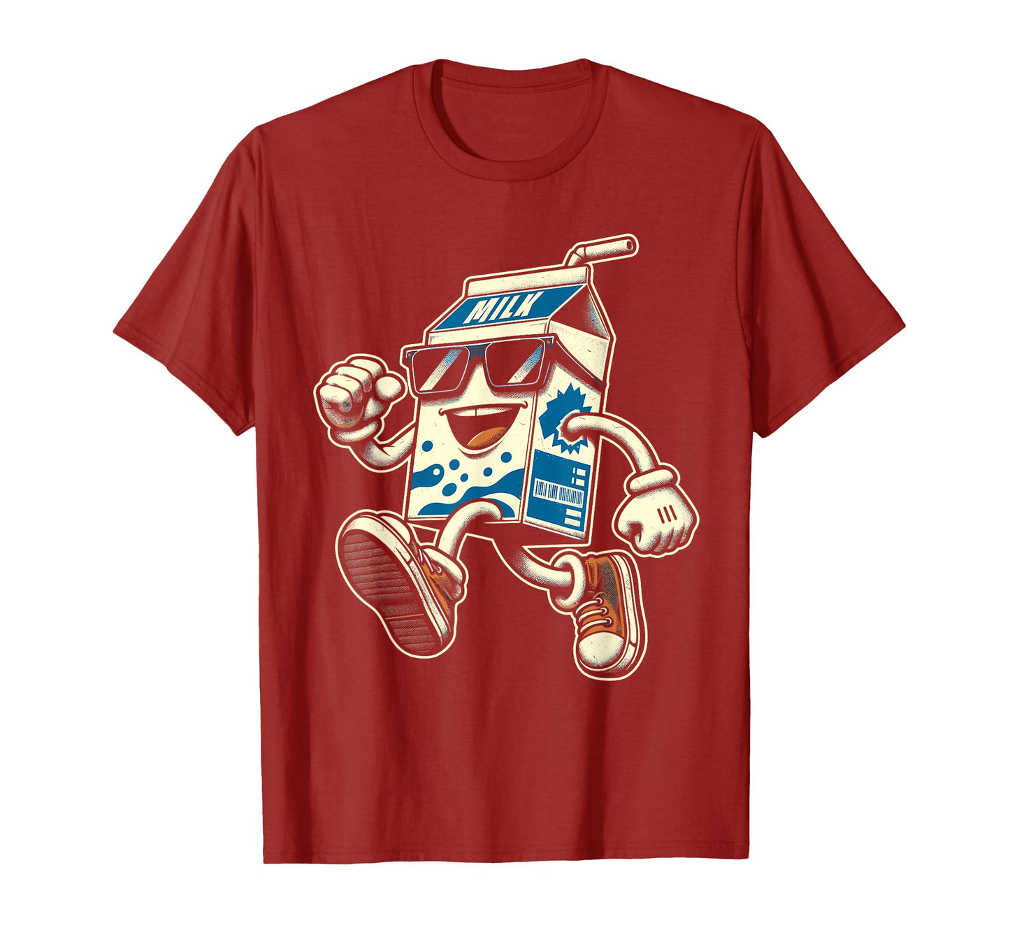 80s 90s Milk Carton Men Women Kids Funny Retro T-Shirt