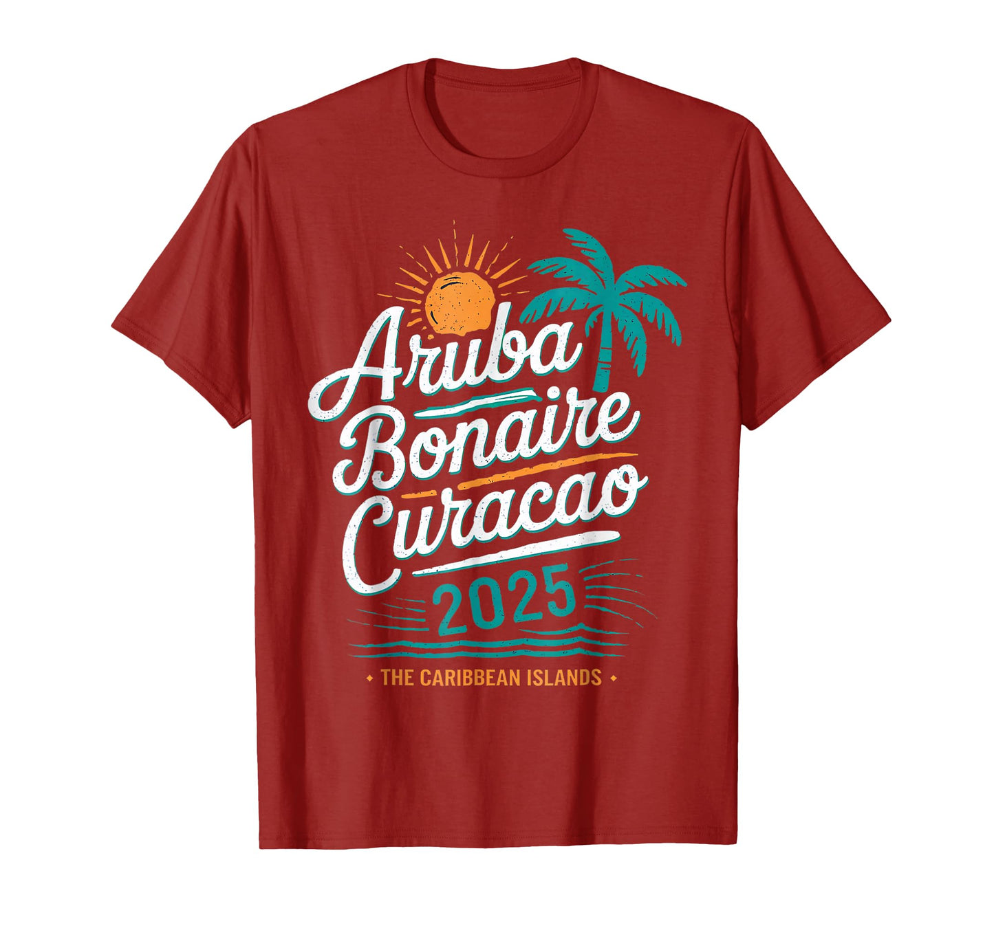 ABC Islands Aruba Bonaire Curaçao Cruise Vacation 2025 T-Shirt