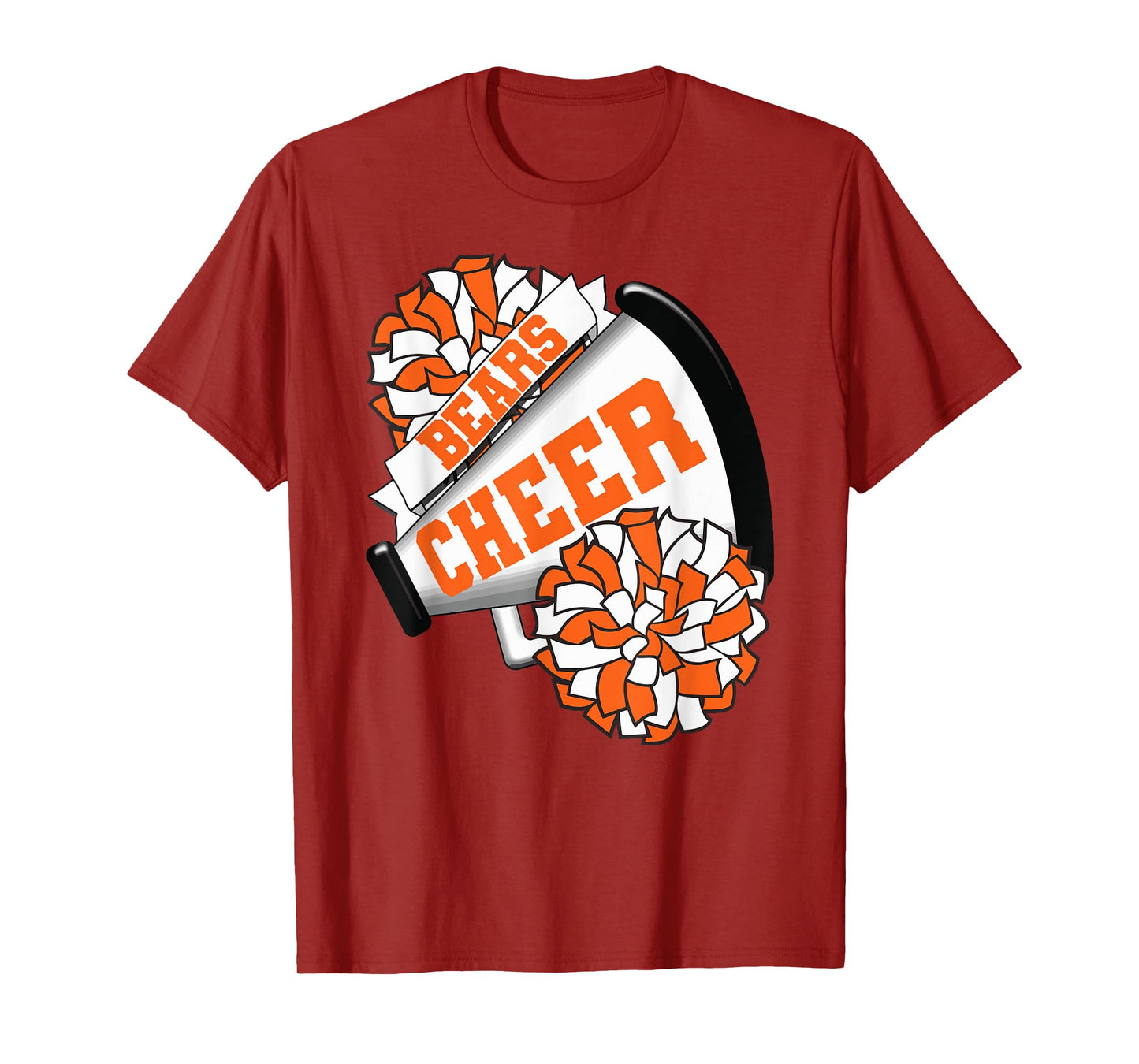 Bears Cheer School Cheerleading O T-Shirt