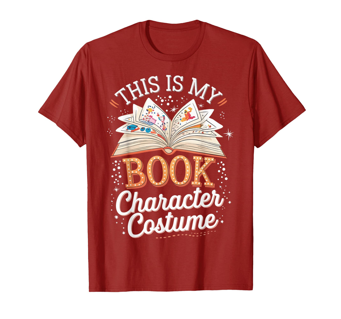 This Is My Book Character Costume T-Shirt