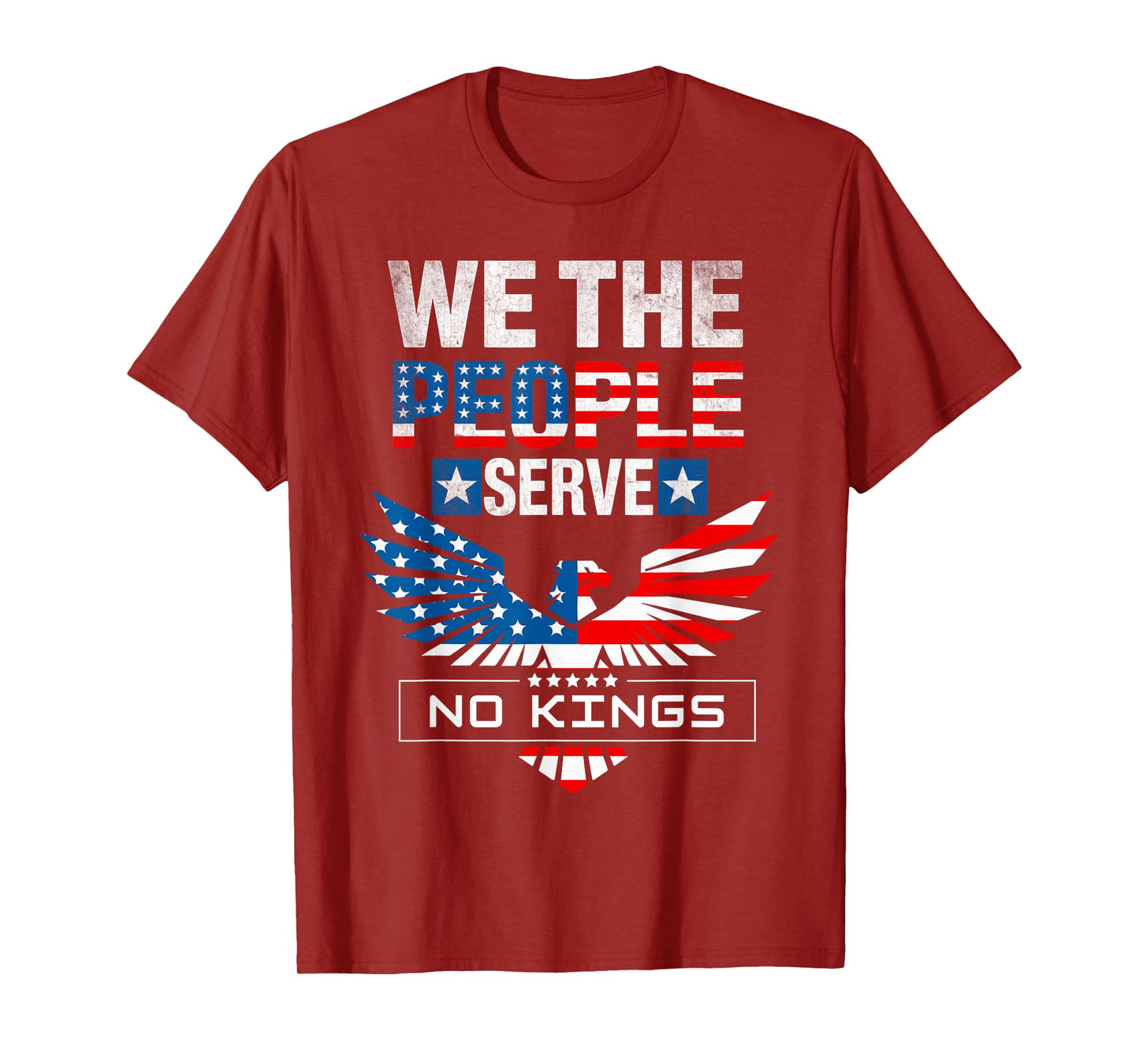 No Kings Freedom Shirt – Patriotic T-Shirt for Men and Women T-Shirt