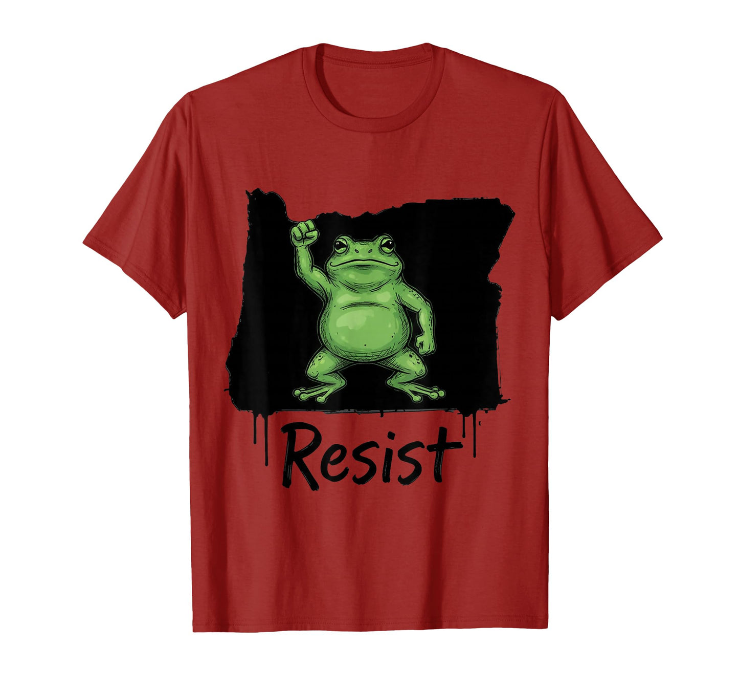 Portland Frog Protest Shirt Funny Portland Frog Protest T-Shirt