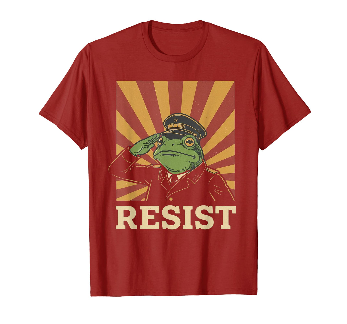 Portland Resist Frog Protest No Kings Day T-Shirt