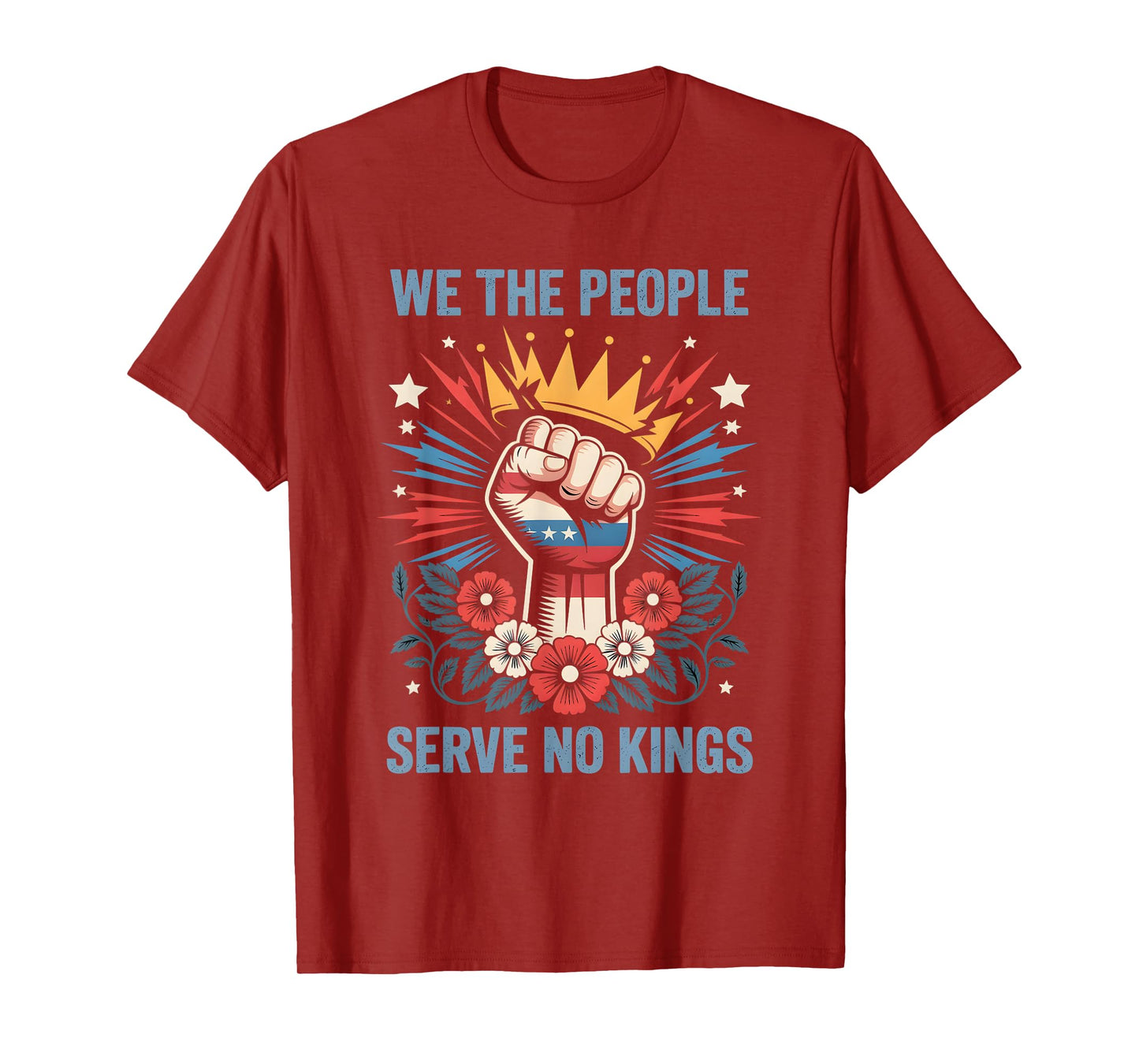 We The People Serve No Kings Democracy America Patriotic T-Shirt