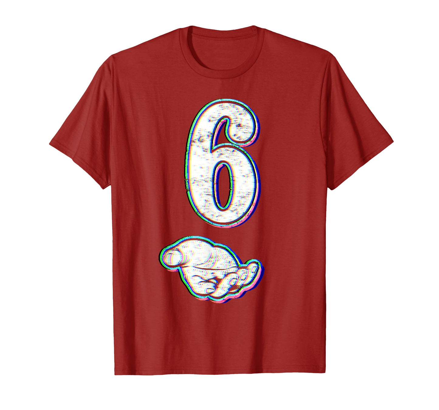 Number 6 Matching 67 Meme Halloween Costume Men Women Kids T-Shirt