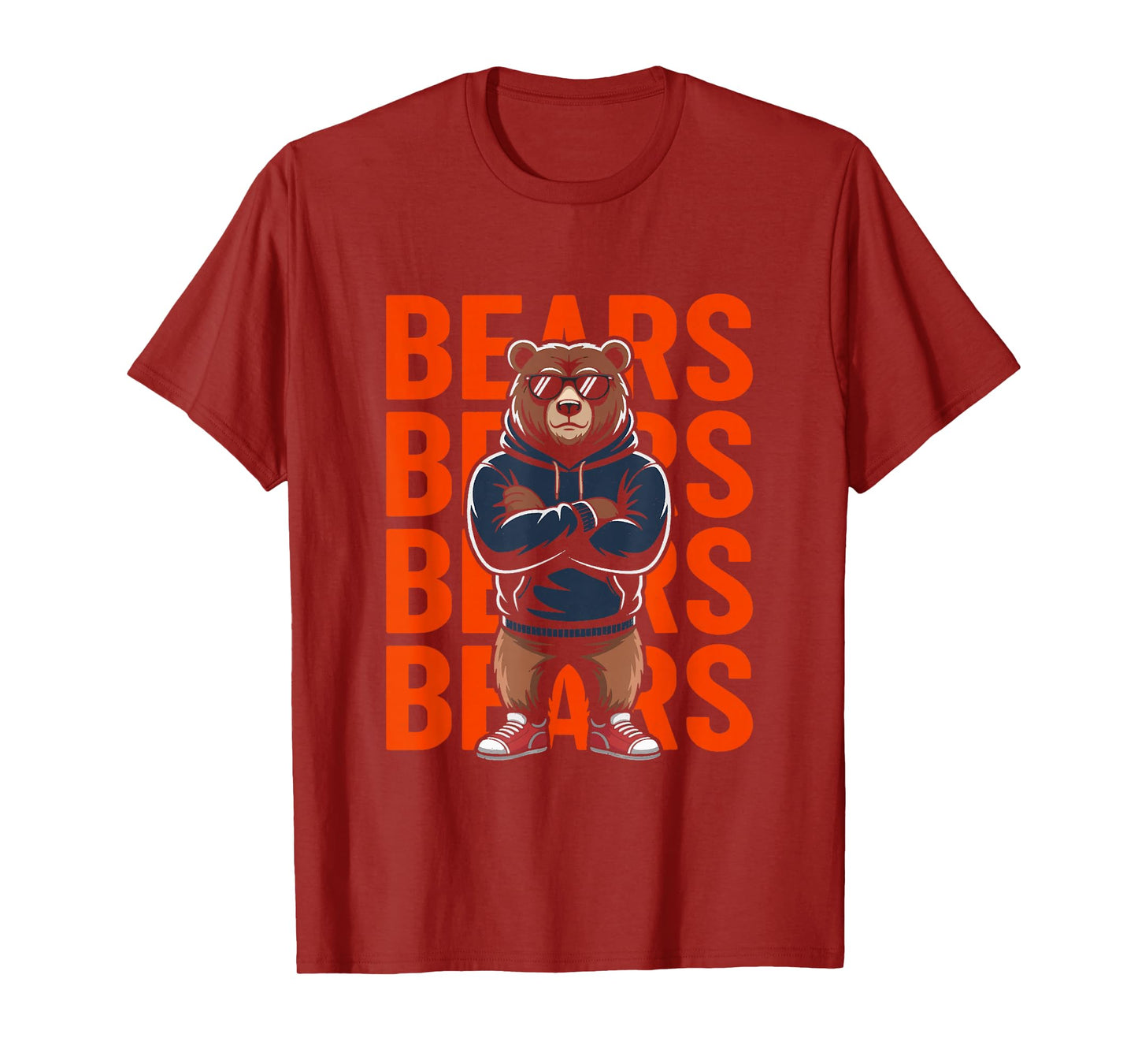 Retro Bear Gift for Men Women Boys Girls Kids T-Shirt