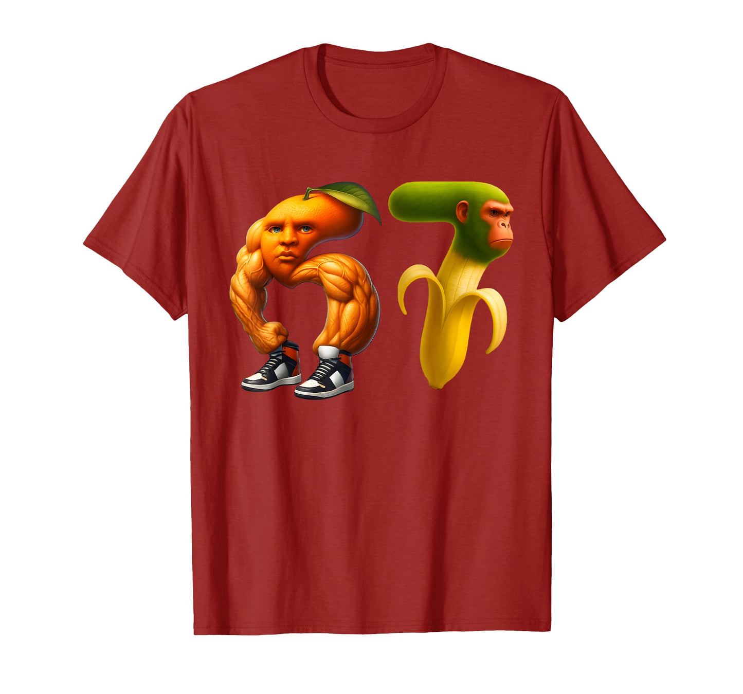 67 Six Seven Italian Brainrot Meme Couple Matching Christmas T-Shirt