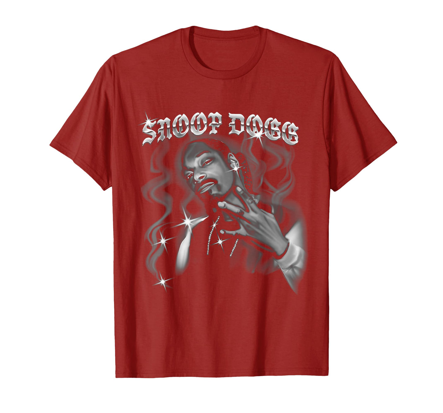 Official Snoop Dogg Airbrush Photo T-Shirt